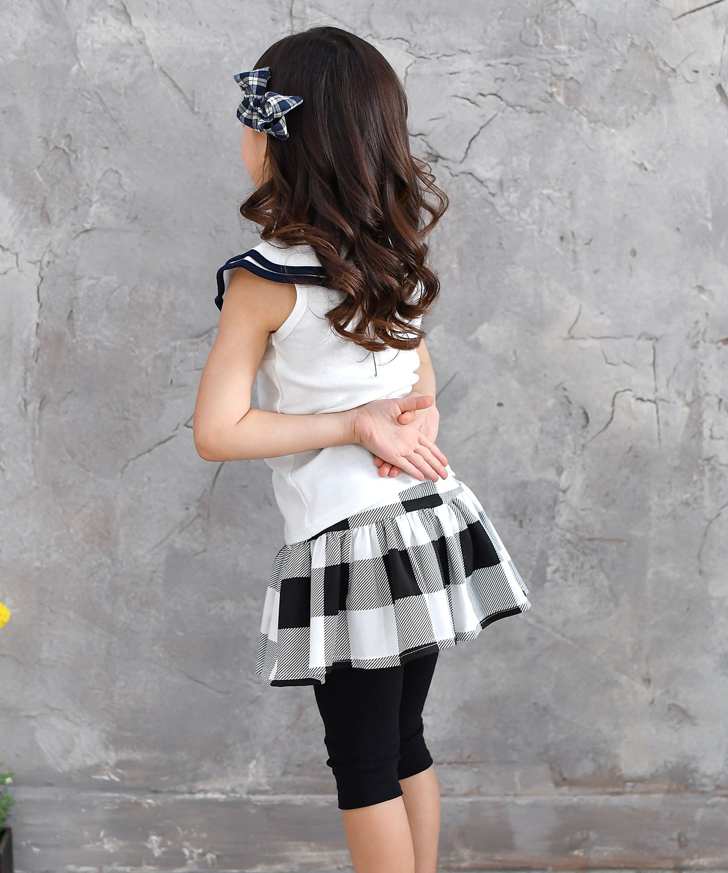 Kodomo Fuku Bee Children's Clothing Bee Skirt with Leggings