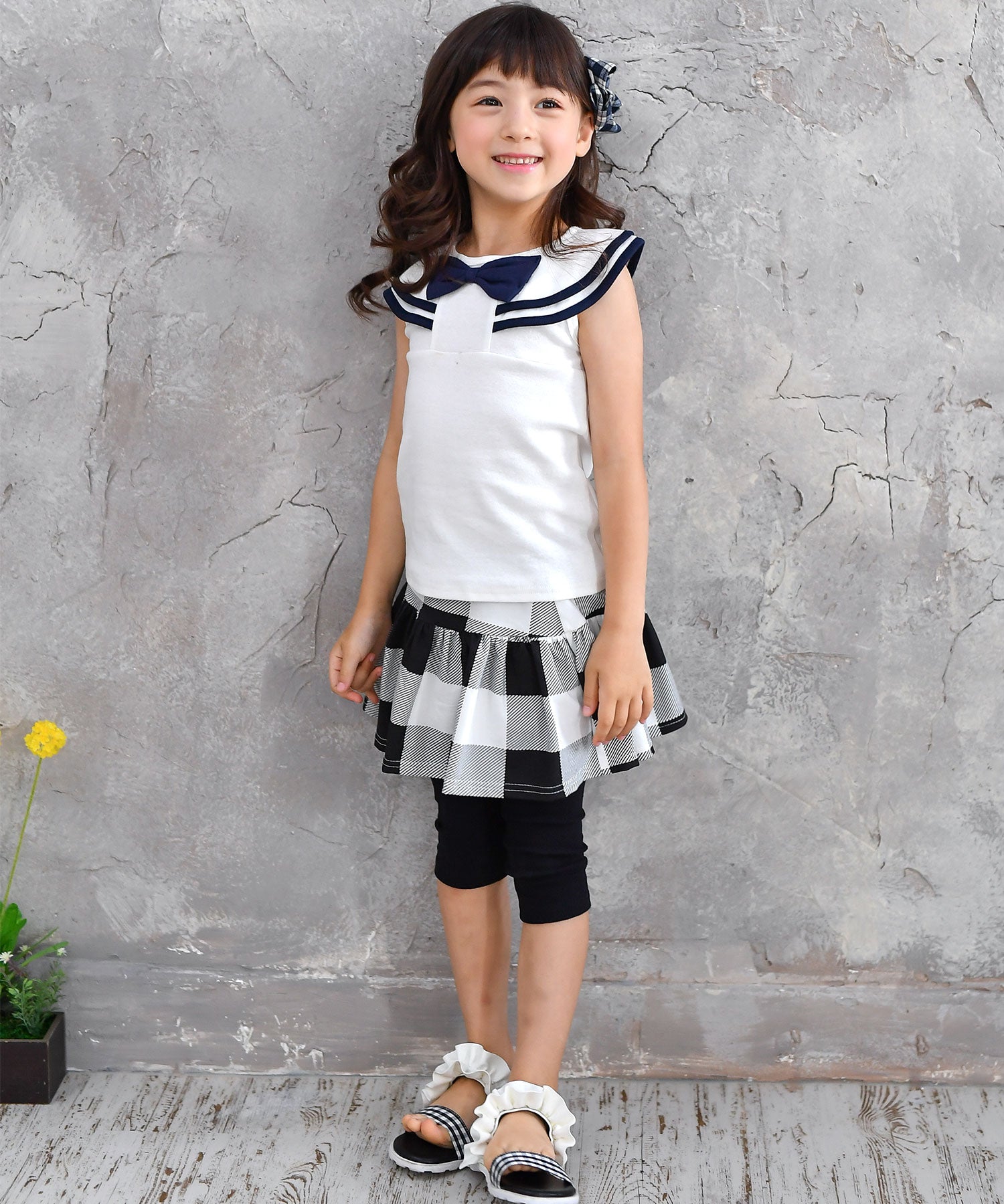 Kodomo Fuku Bee Children's Clothing Bee Skirt with Leggings