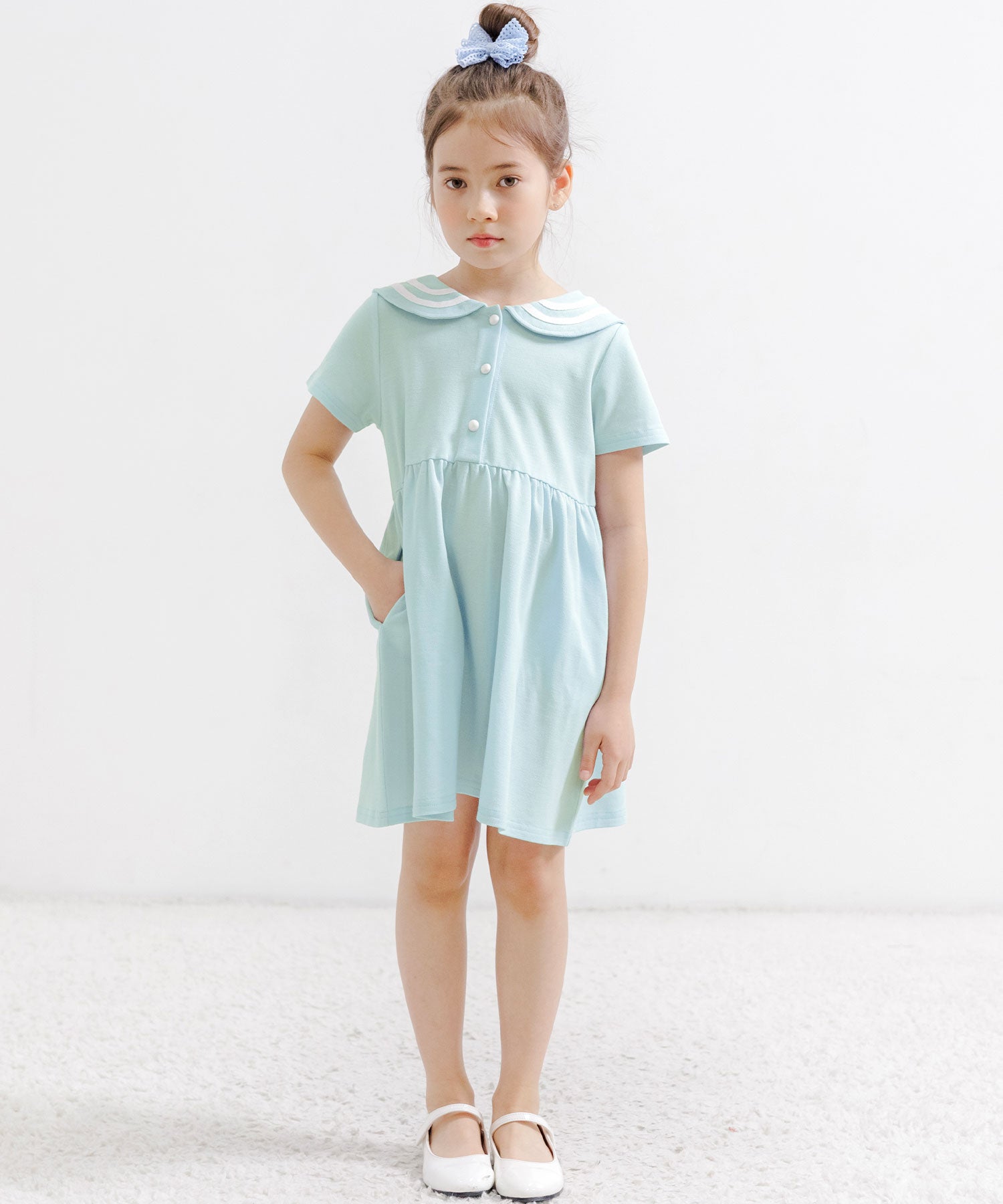 コドモフク ビー 子供服Bee セーラーワンピース