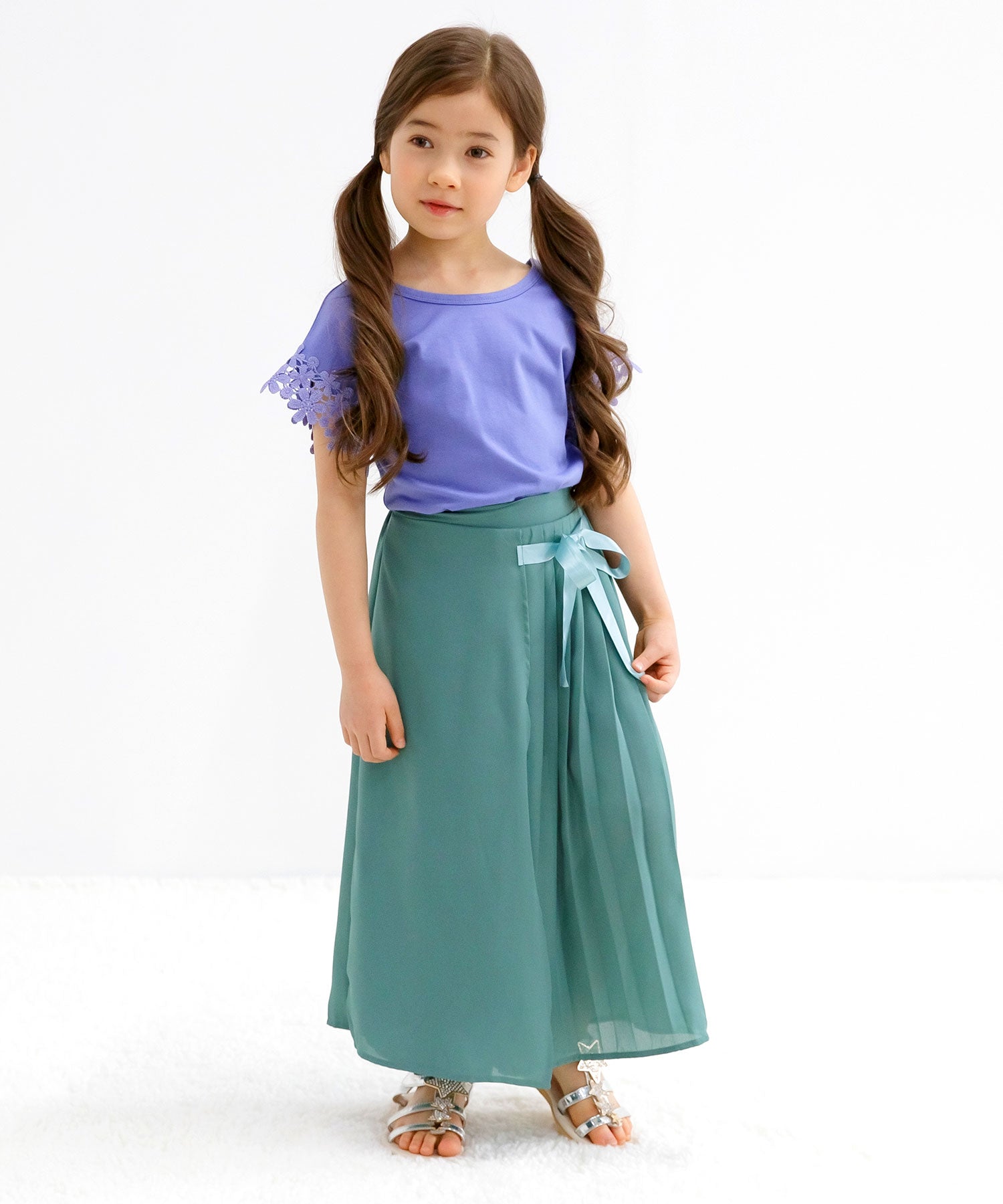 Kodomo Fuku Bee Children's Clothing Bee Pleated Wide Pants