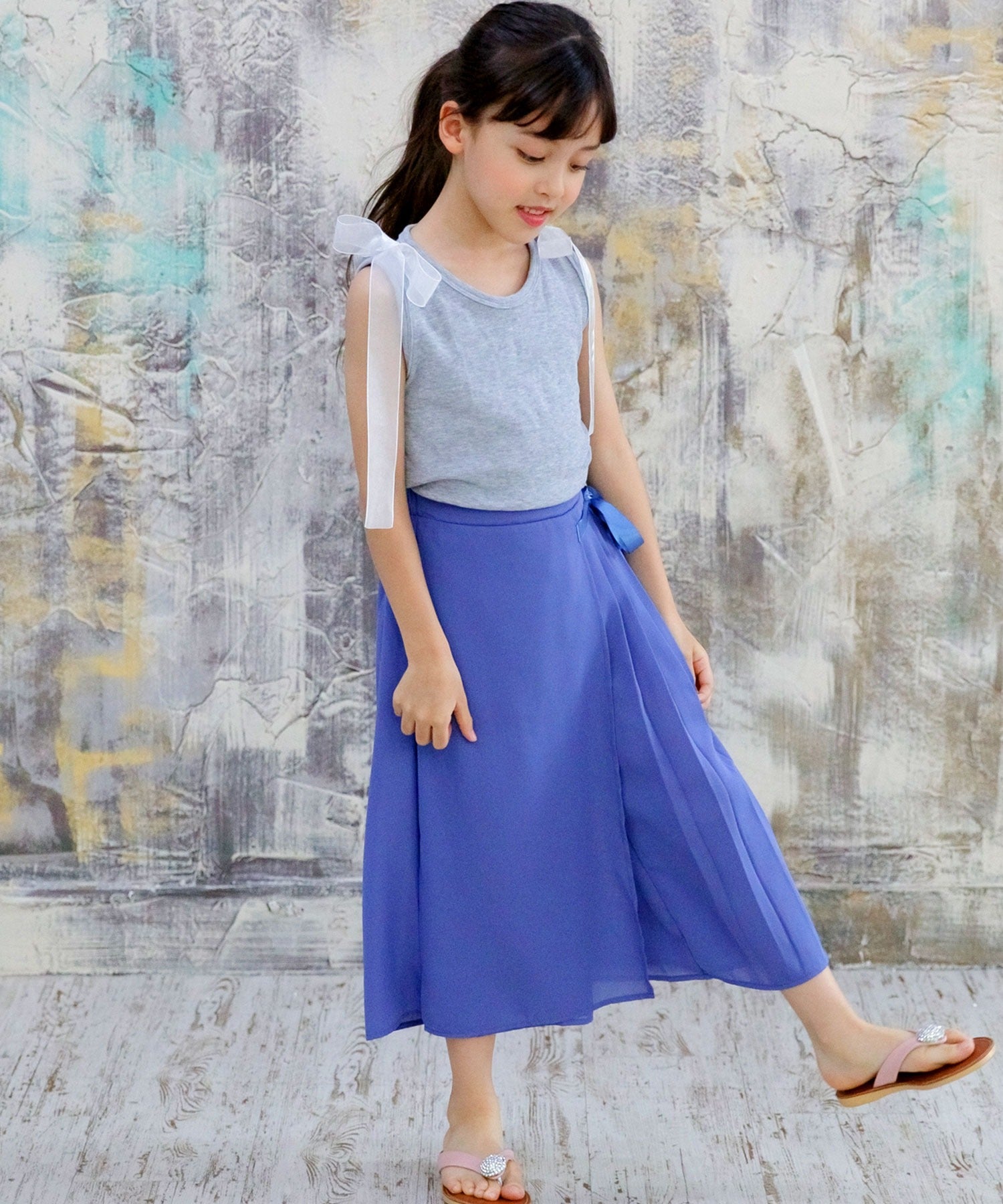 Kodomo Fuku Bee Children's Clothing Bee Pleated Wide Pants