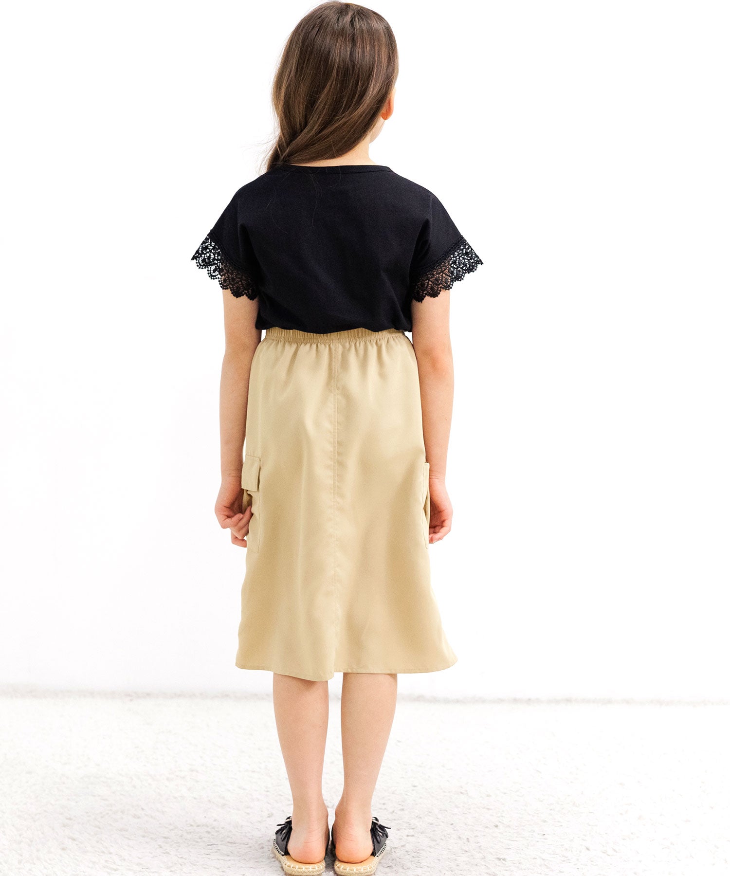 Kodomo Fuku Bee Children's Clothing Bee Cargo Skirt