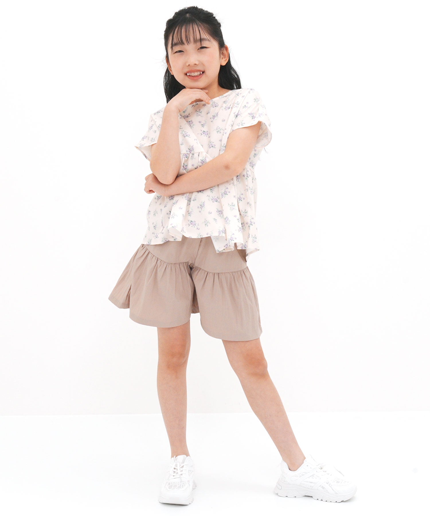 Kodomo Fuku Bee Children's Clothing Bee Frill Pants