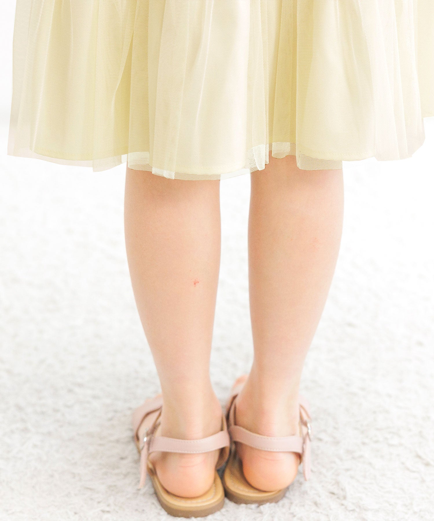コドモフク ビー 子供服Bee 異素材切り替えワンピース ピンク