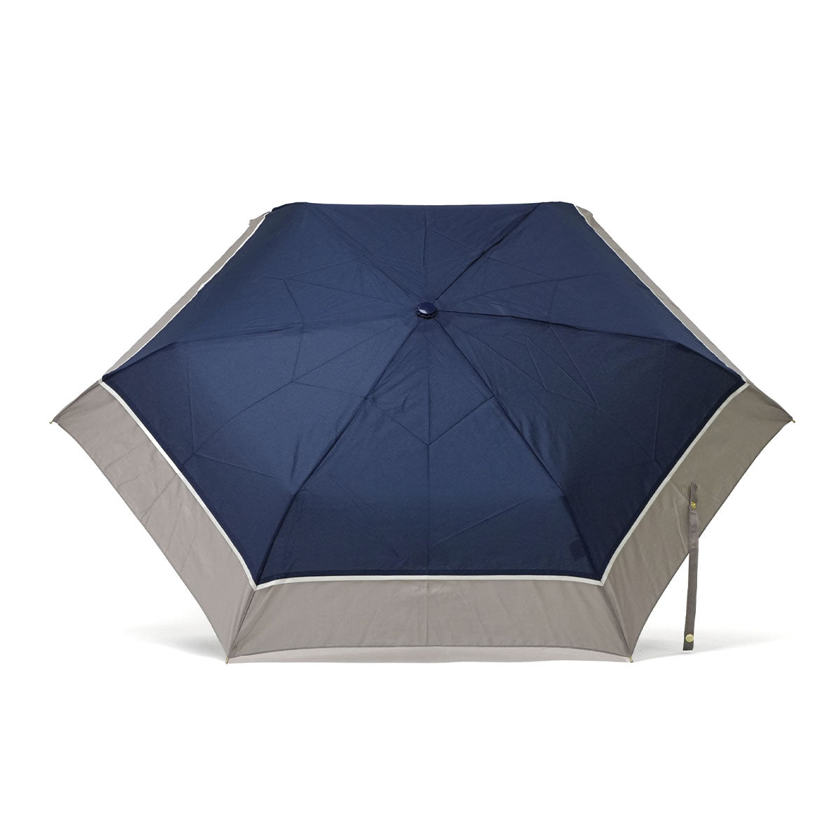 ビコーズ because 折りたたみ傘 傘 晴雨兼用 軽量 レディース 日傘 雨傘 おしゃれ フェミニン 上品 女性 小さめ 親骨50cm 6本骨 手動 通勤 通学 折り畳み傘 プレーンバイカラー ミニ B-015016 （ブラック） ブラック