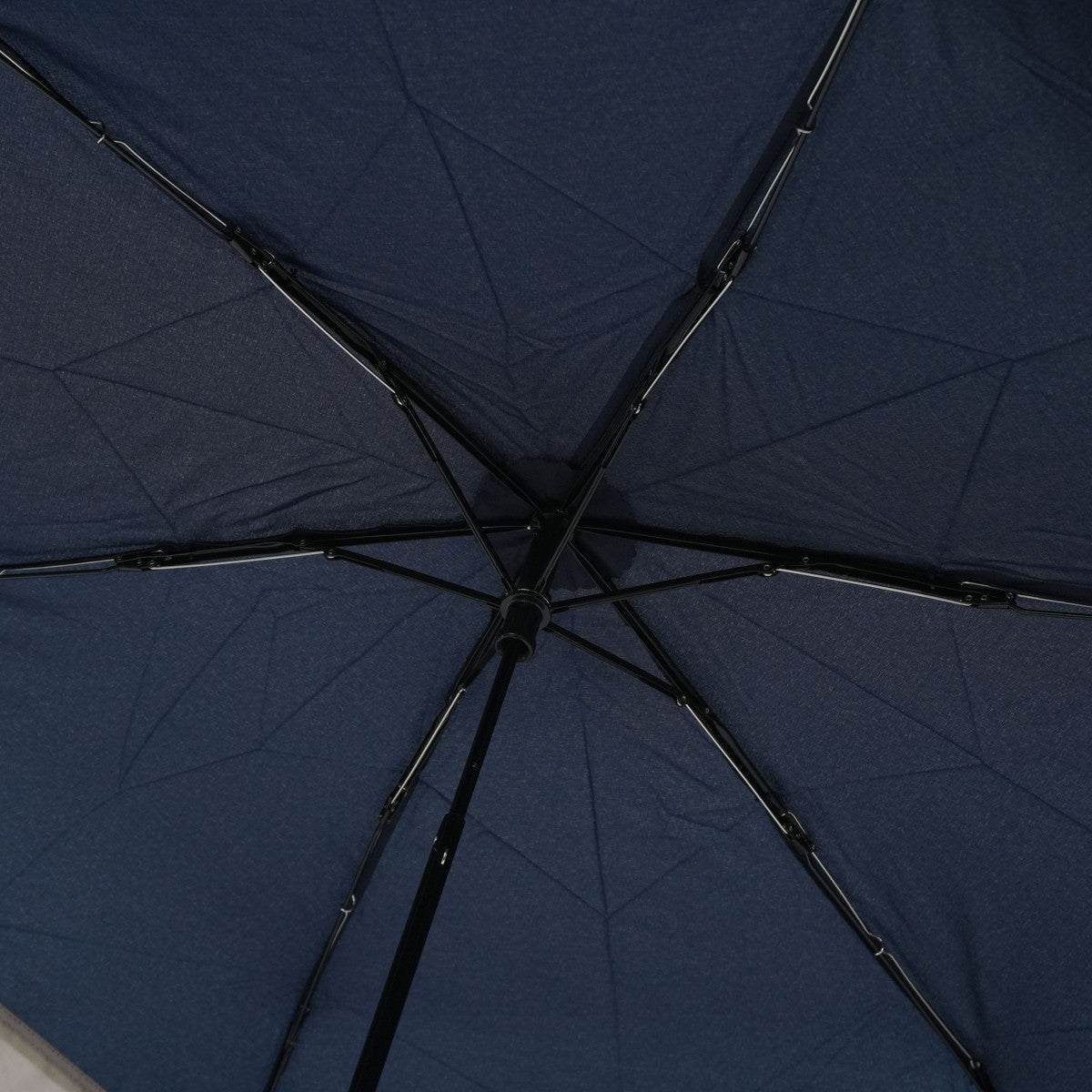 ビコーズ because 折りたたみ傘 傘 晴雨兼用 軽量 レディース 日傘 雨傘 おしゃれ フェミニン 上品 女性 小さめ 親骨50cm 6本骨 手動 通勤 通学 折り畳み傘 プレーンバイカラー ミニ B-015016 （ブラック） ブラック