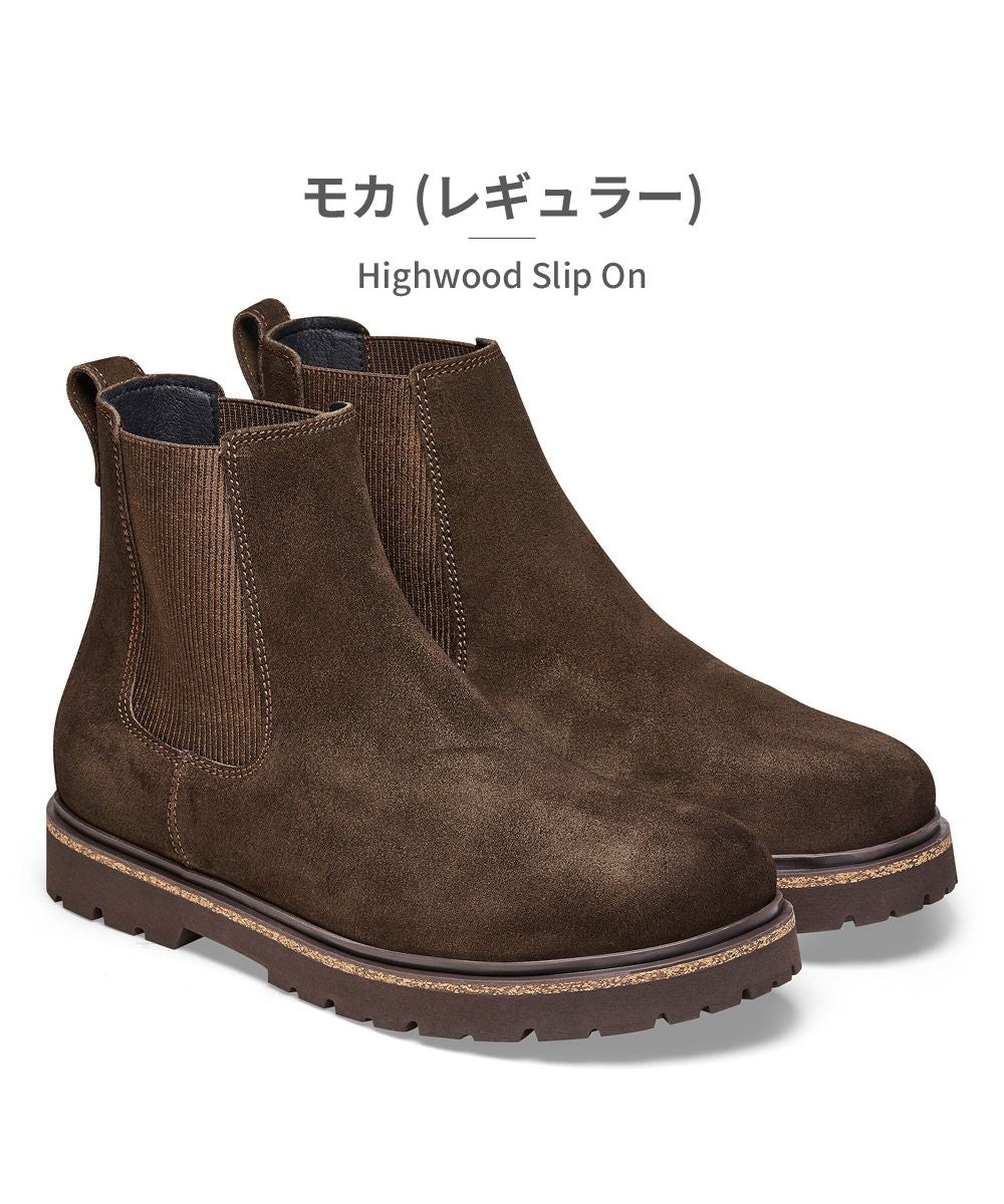 ビルケンシュトック BIRKENSTOCK ビルケンシュトック BIRKENSTOCK メンズ Highwood Slip On 1025726 1025780 1025745 （モカ(レギュラー)） モカ(レギュラー)