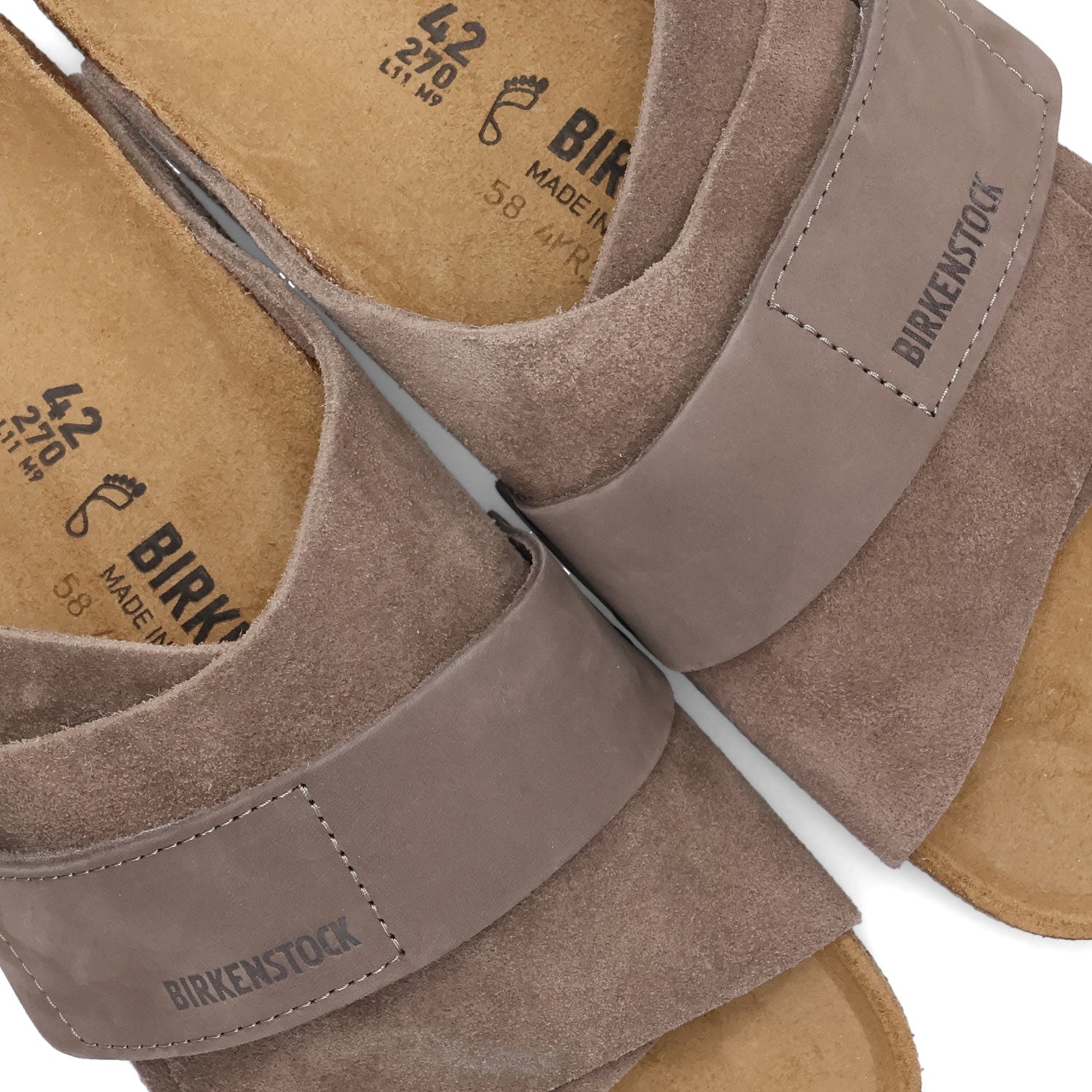 ビルケンシュトック BIRKENSTOCK キョウト サンダル コンフォートサンダル メンズ レディース 普通幅 細幅 KYOTO （コンクリートグレー） コンクリートグレー