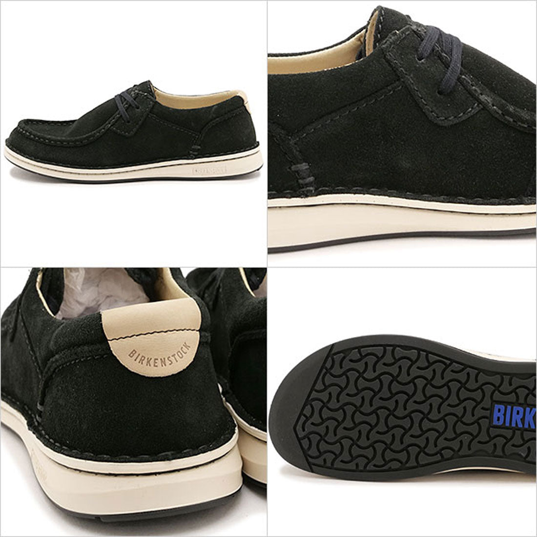 BIRKENSTOCK PASADENA BLACK | SUEDE-LEATHER [1029658]