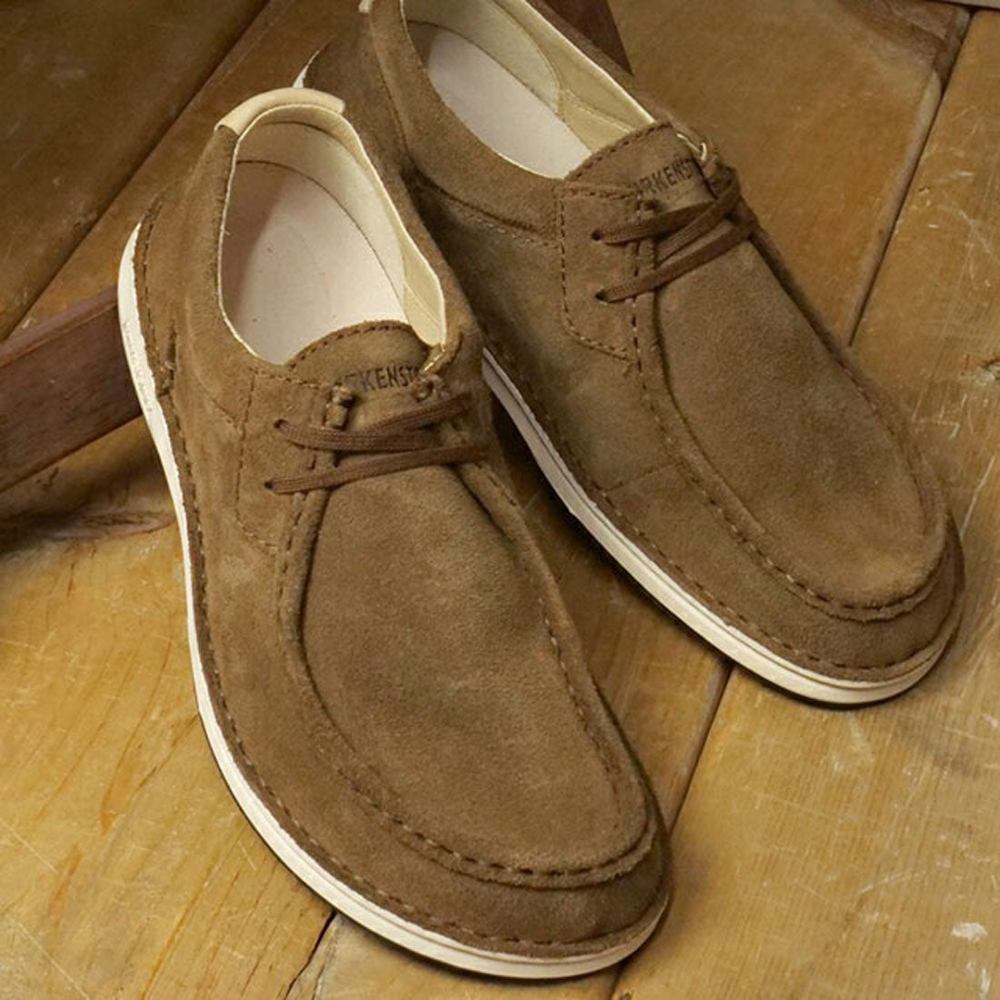 BIRKENSTOCK PASADENA DARK-TEA | SUEDE-LEATHER [1030852]