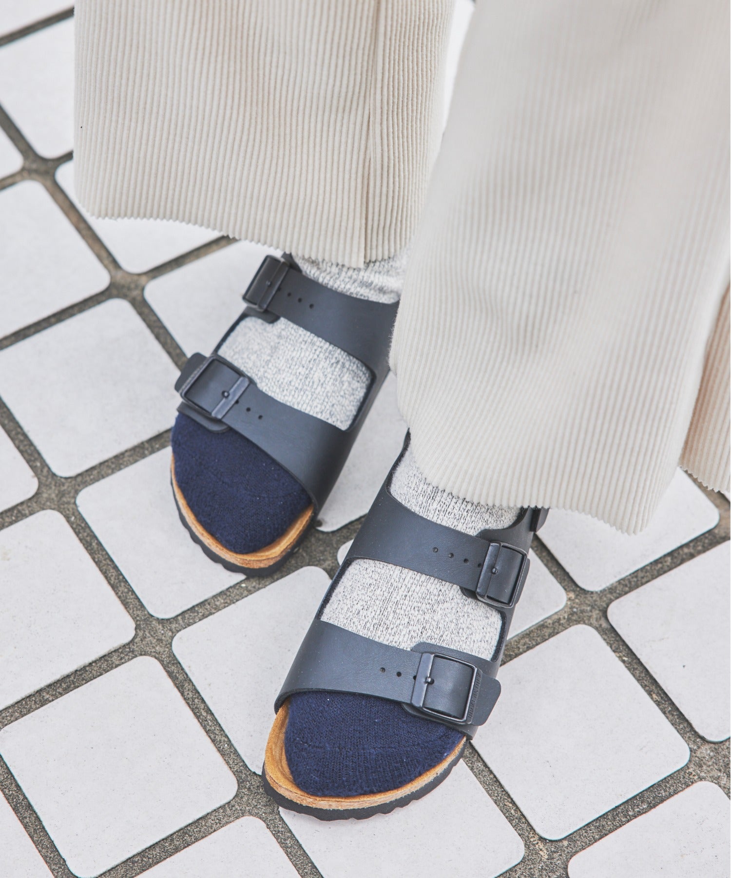 ビルケンシュトック BIRKENSTOCK MILANO ミラノ ストラップ サンダル ビルケン ユニセックス ダブルストラップ アンクルストラップ