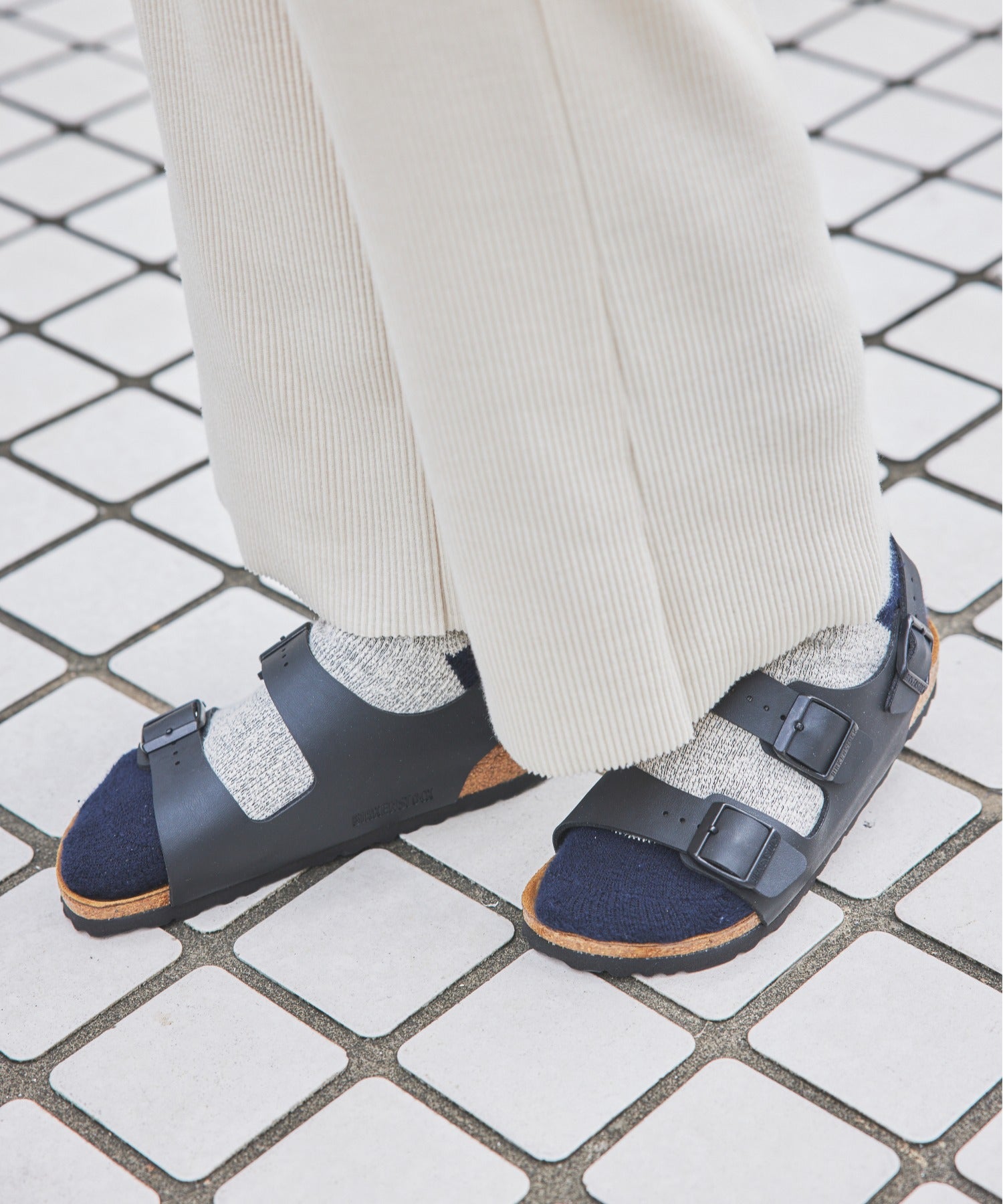 ビルケンシュトック BIRKENSTOCK MILANO ミラノ ストラップ サンダル ビルケン ユニセックス ダブルストラップ アンクルストラップ