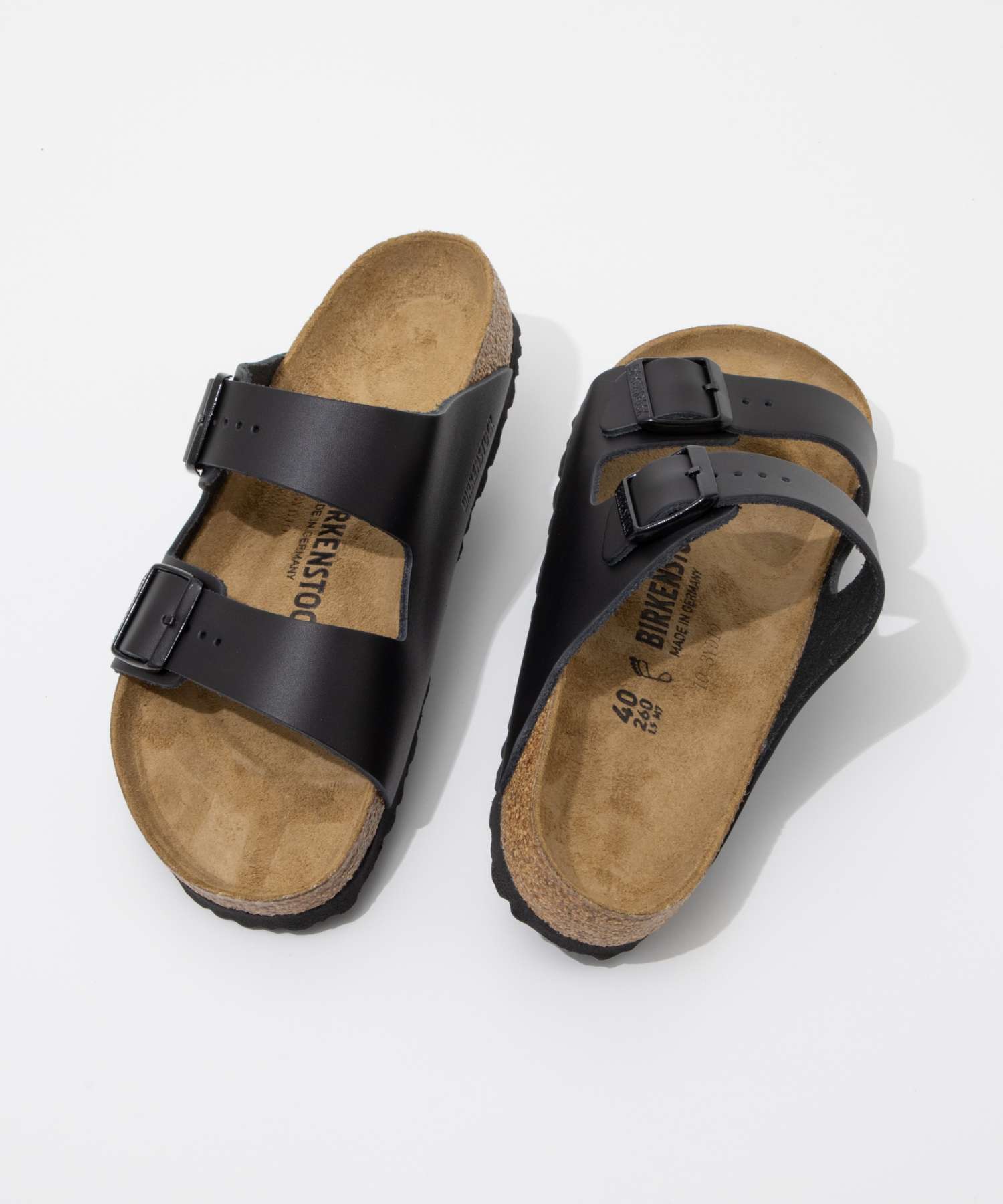 Bam BIRKENSTOCK 51191 51193 涼鞋亞利桑那男款常規窄版舒適涼鞋皮革