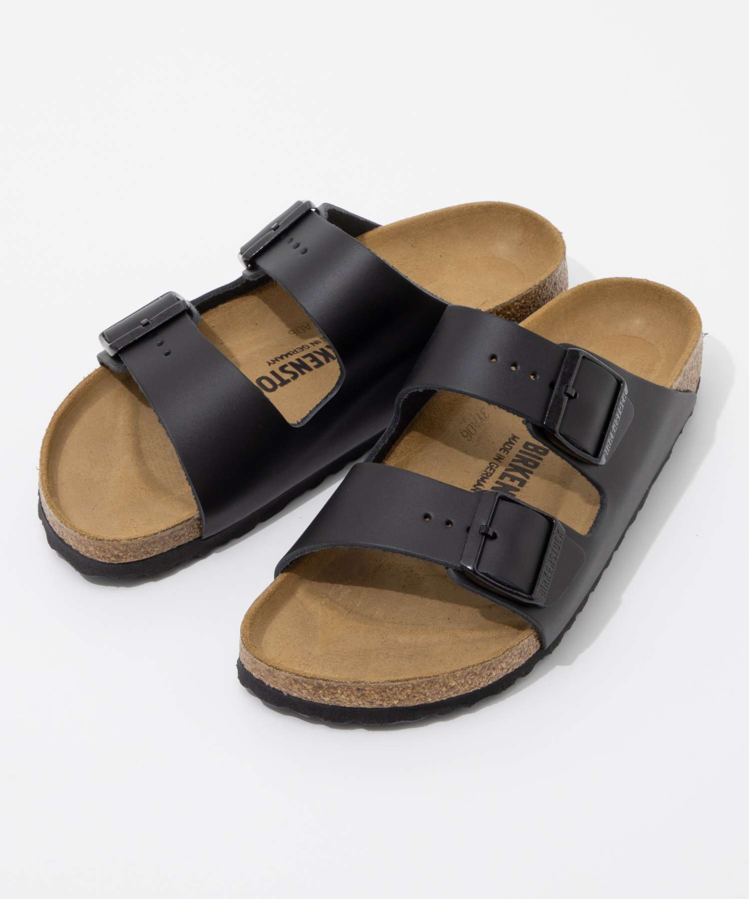 Bam BIRKENSTOCK 51191 51193 涼鞋亞利桑那男款常規窄版舒適涼鞋皮革