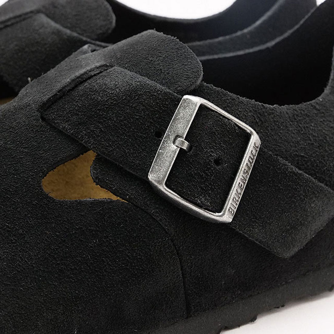 BIRKENSTOCK LONDON BLACK | SUEDE-LEATHER [1028103/1028078]