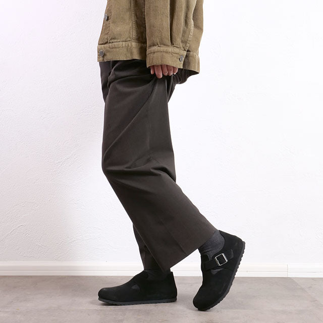 BIRKENSTOCK LONDON BLACK | SUEDE-LEATHER [1028103/1028078]