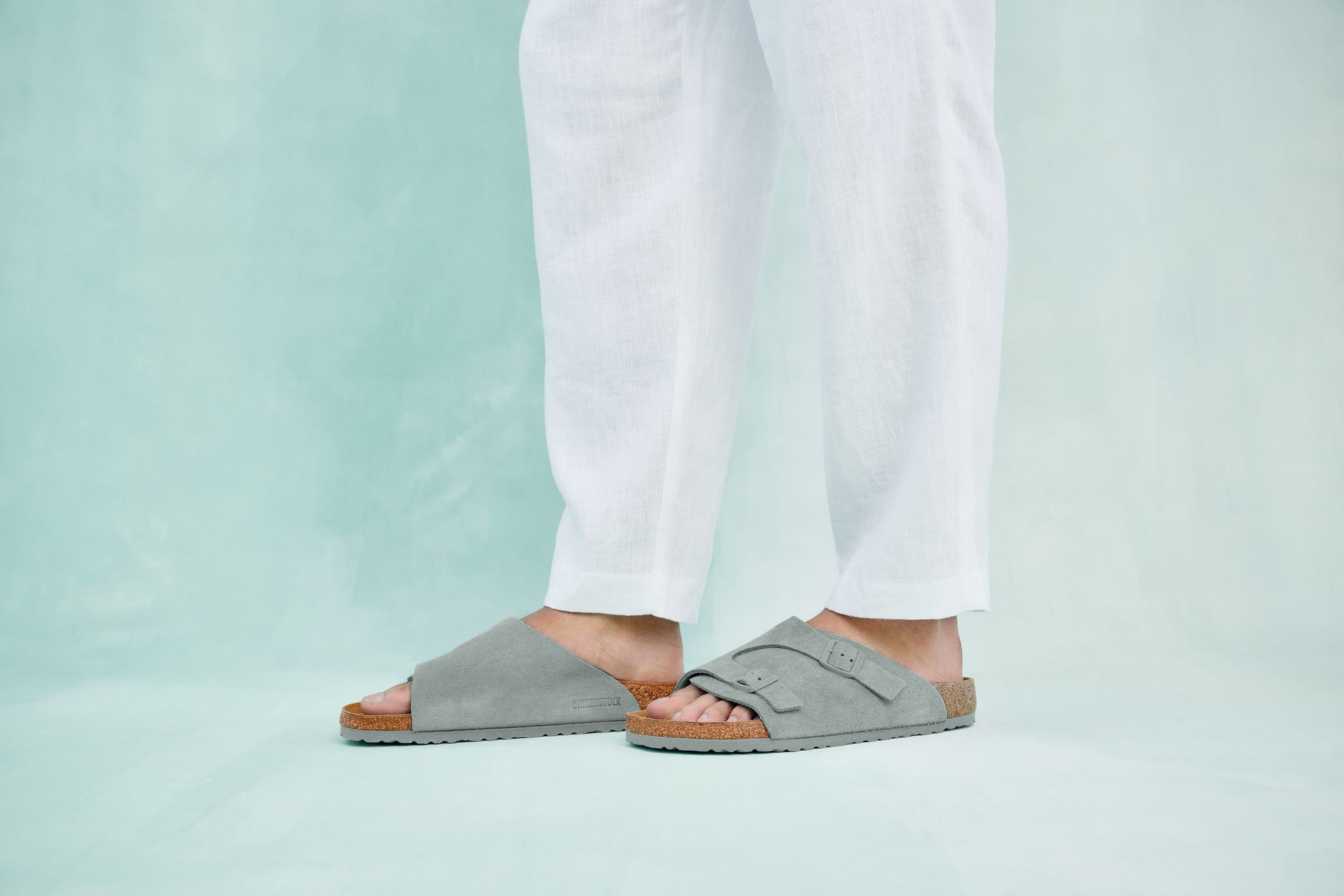 ビルケンシュトック BIRKENSTOCK Zurich / チューリッヒ スエードレザー 【ナロー幅】 UNISEX （ピュアセージ） ピュアセージ