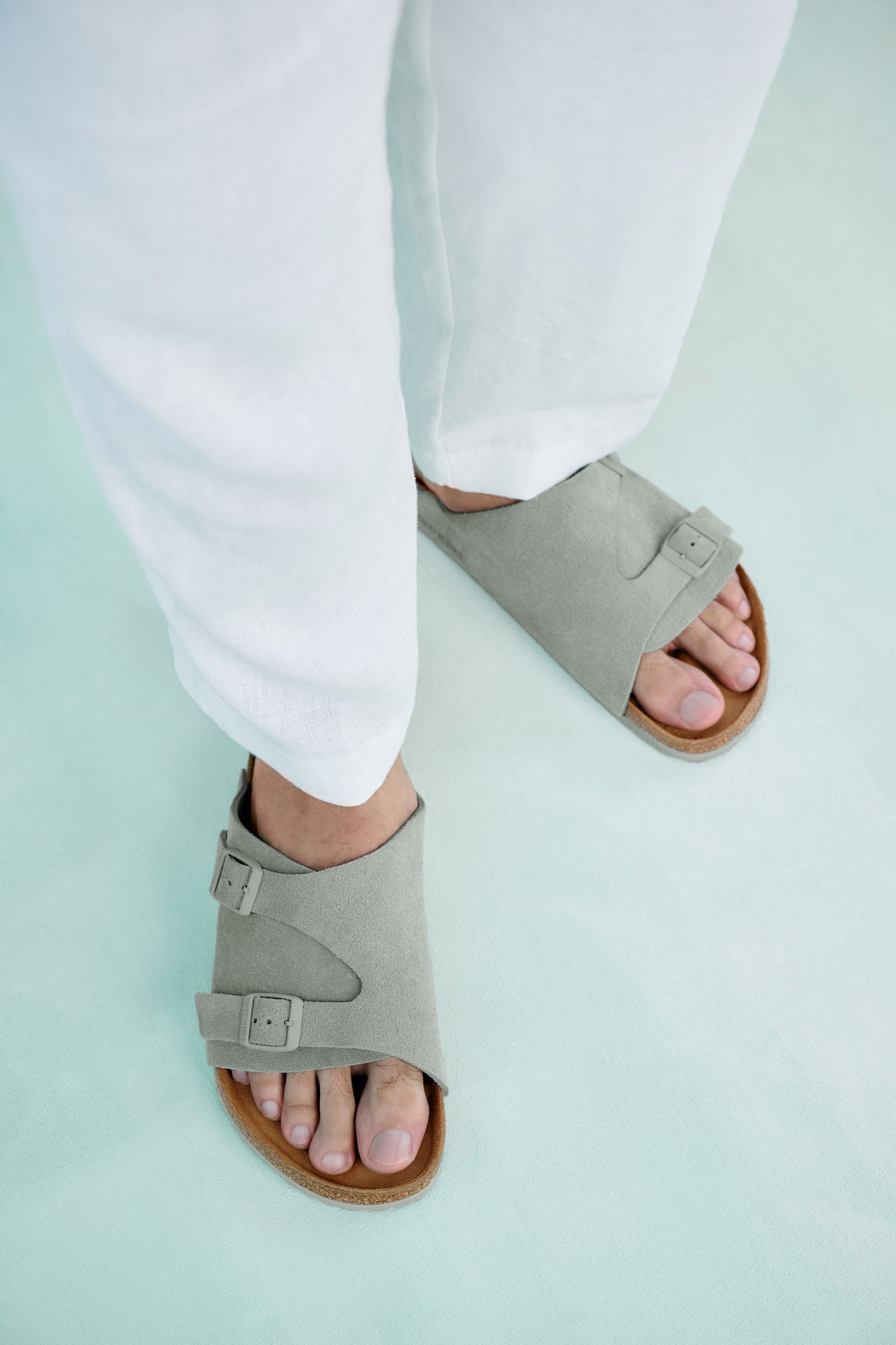 ビルケンシュトック BIRKENSTOCK Zurich / チューリッヒ スエードレザー 【ナロー幅】 UNISEX （ピュアセージ） ピュアセージ