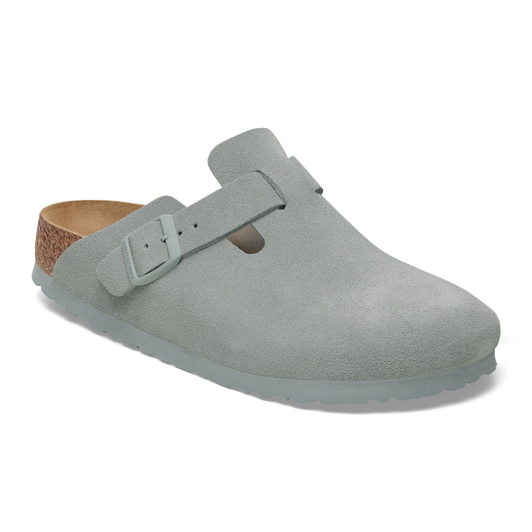 ビルケンシュトック BIRKENSTOCK Boston / ボストン スエードレザー 【レギュラー幅】 UNISEX （ピュアセージ） ピュアセージ