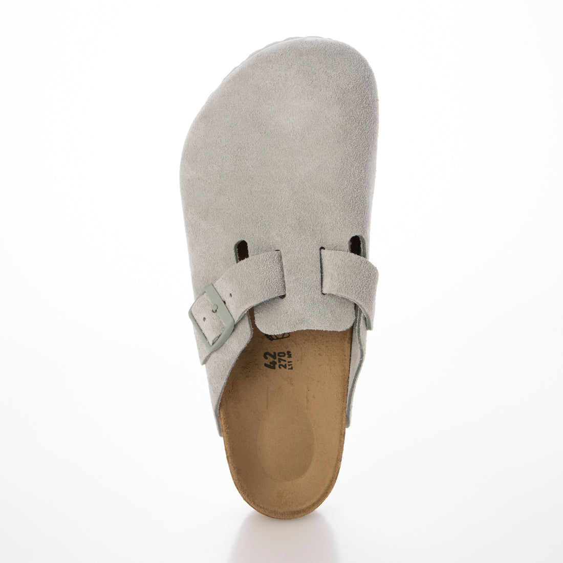 ビルケンシュトック BIRKENSTOCK Boston / ボストン スエードレザー 【レギュラー幅】 UNISEX （ピュアセージ） ピュアセージ