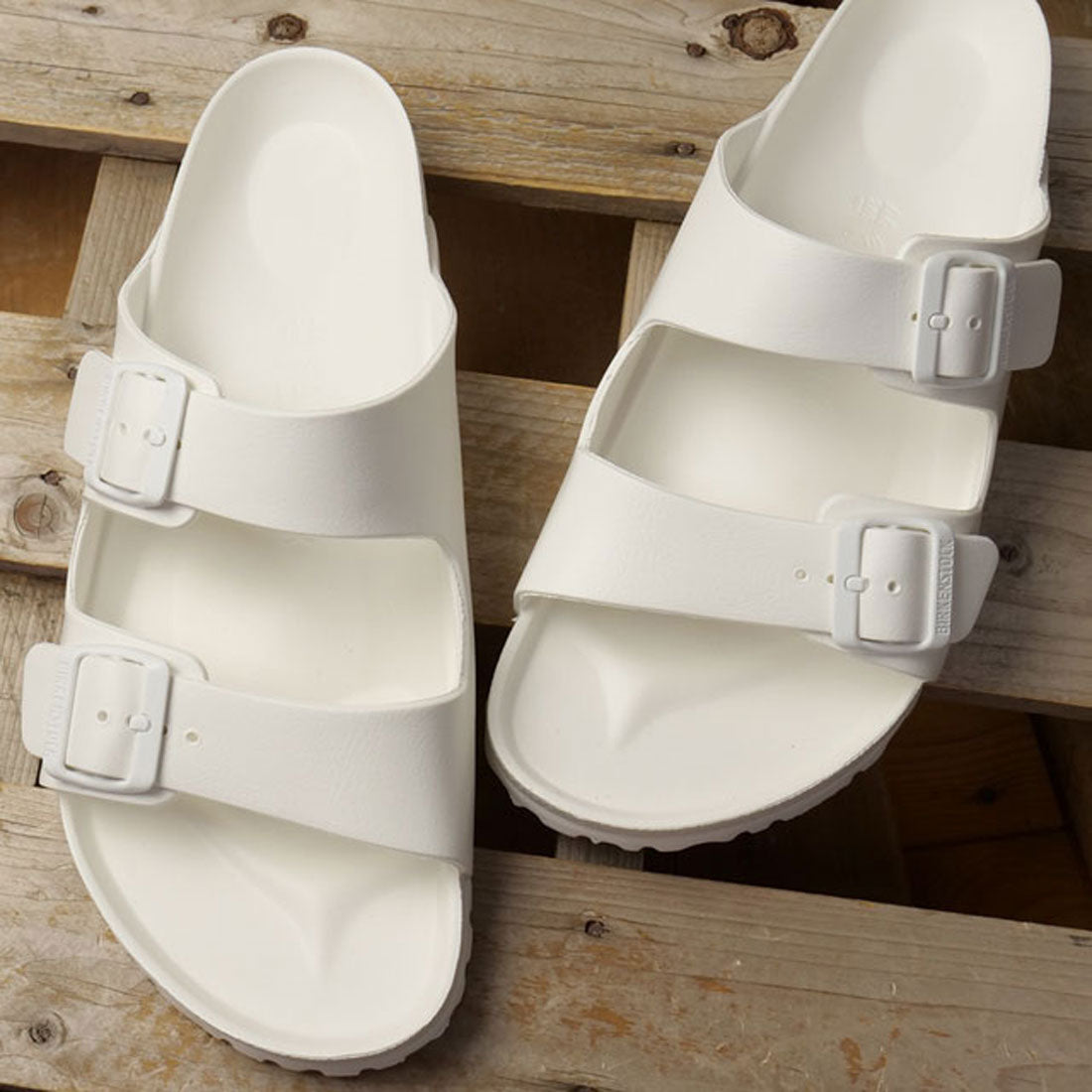 ビルケンシュトック BIRKENSTOCK Arizona EVA White [129441/129443] （White） White
