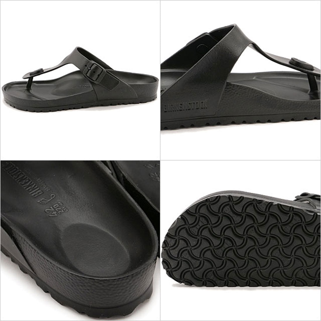 ビルケンシュトック BIRKENSTOCK Gizeh EVA Black [128201] （Black） Black