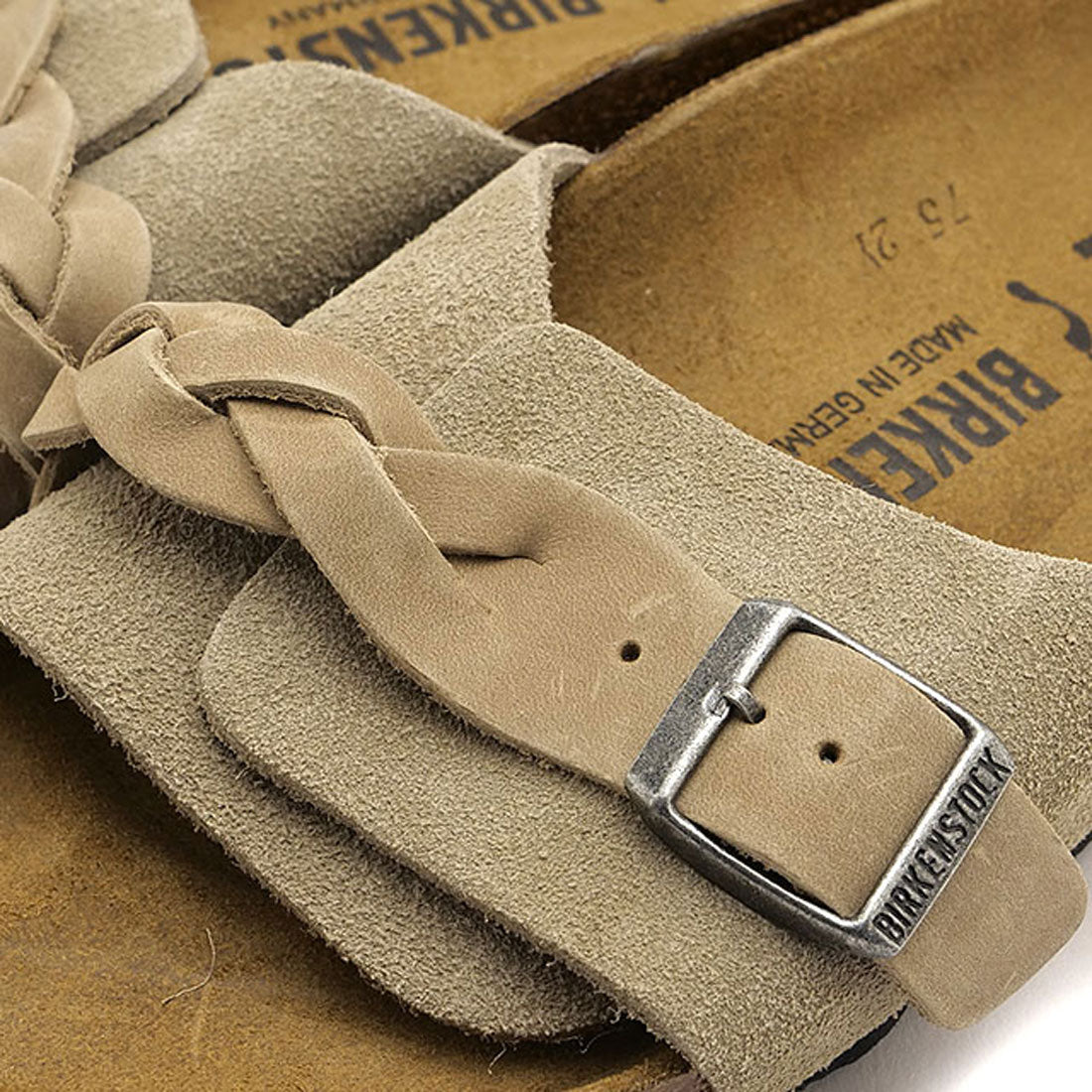 ビルケンシュトック BIRKENSTOCK OITA BRAIDED TAUPE | SUEDE-LEATHER [1026730] （TAUPE） TAUPE