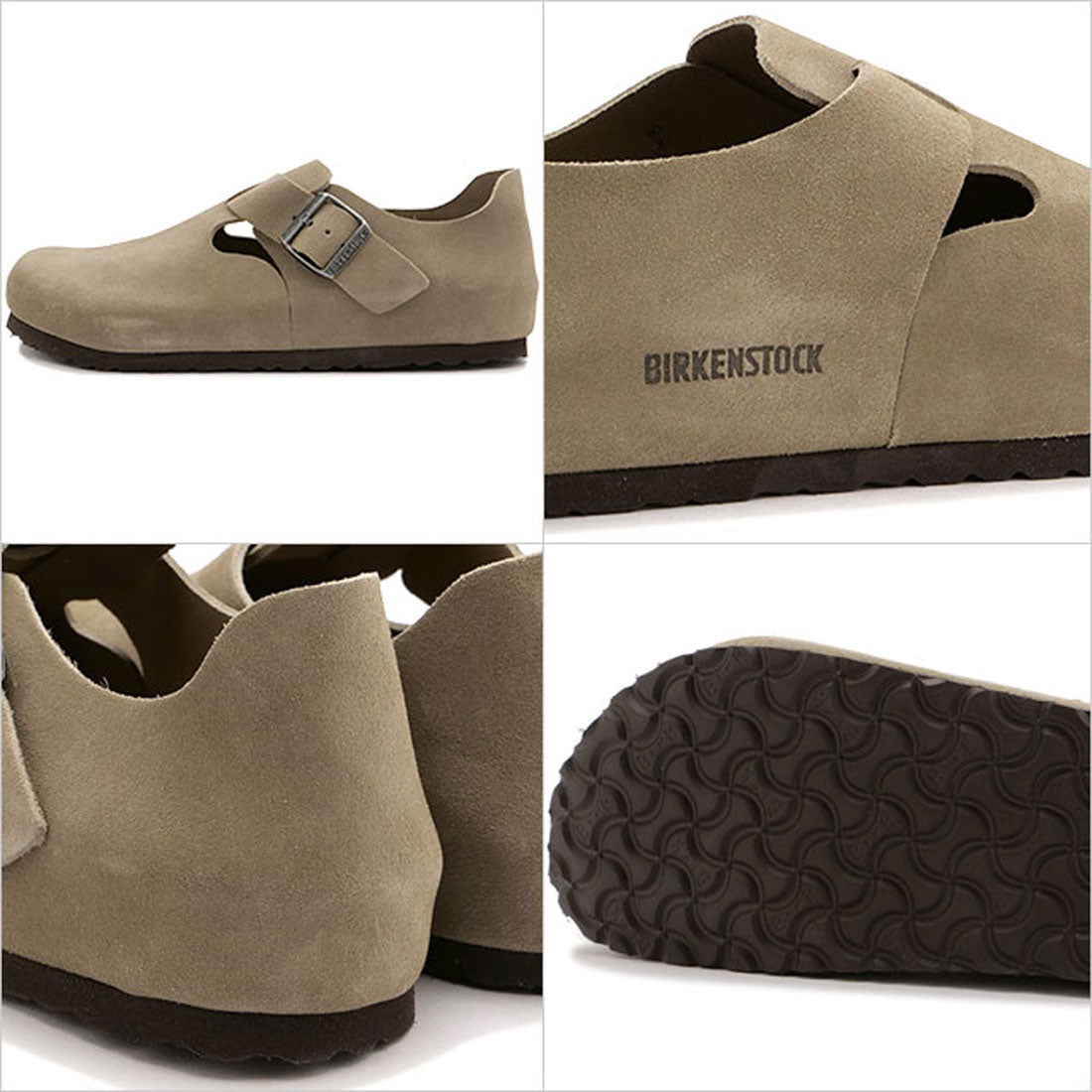 ビルケンシュトック BIRKENSTOCK London Suede Taupe [1010503/1010504] （Taupe） Taupe