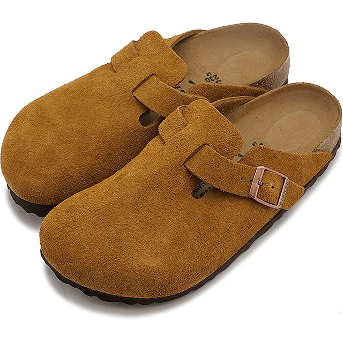 ビルケンシュトック BIRKENSTOCK BOSTON BS VL MINK | SUEDE-LEATHER [1027110/1027119]