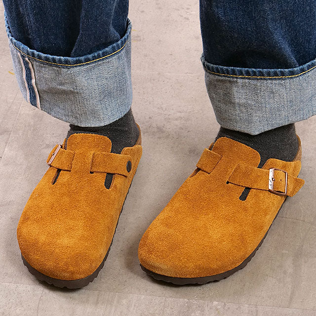 ビルケンシュトック BIRKENSTOCK BOSTON BS VL MINK | SUEDE-LEATHER [1027110/1027119] （MINK） MINK