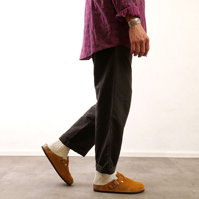 ビルケンシュトック BIRKENSTOCK BOSTON BS VL MINK | SUEDE-LEATHER [1027110/1027119] （MINK） MINK