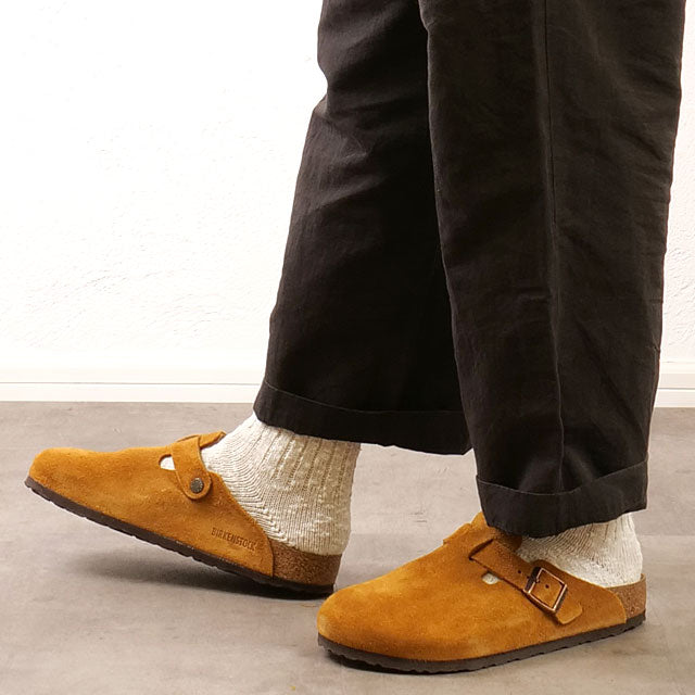 ビルケンシュトック BIRKENSTOCK BOSTON BS VL MINK | SUEDE-LEATHER [1027110/1027119] （MINK） MINK