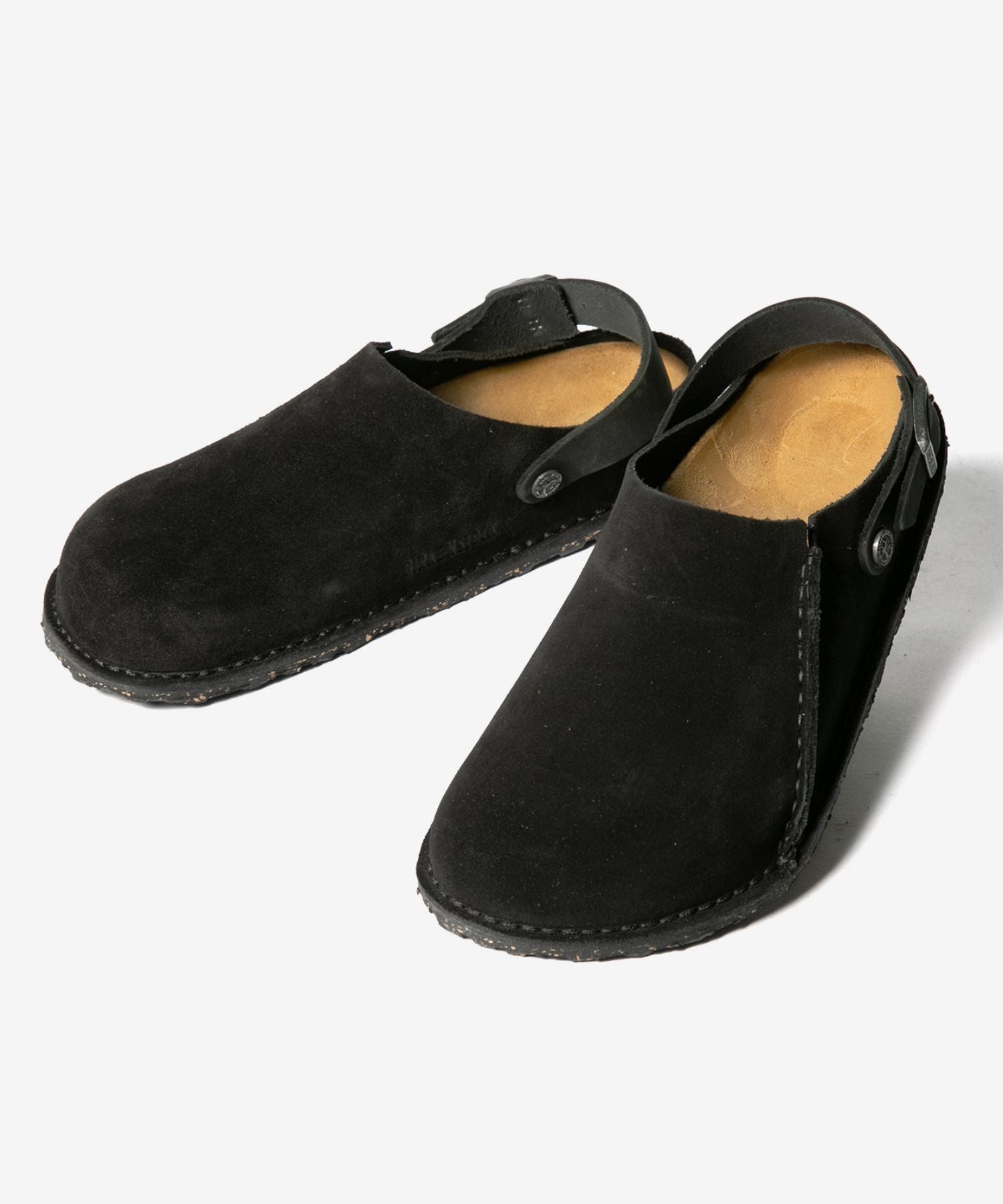 ビルケンシュトック BIRKENSTOCK ビルケンシュトック BIRKENSTOCK Lutry Premium Suede ルトリー プレミアム スエード Regular レギュラー Narrow ナロー （ブラック（ナロー）） ブラック（ナロー）