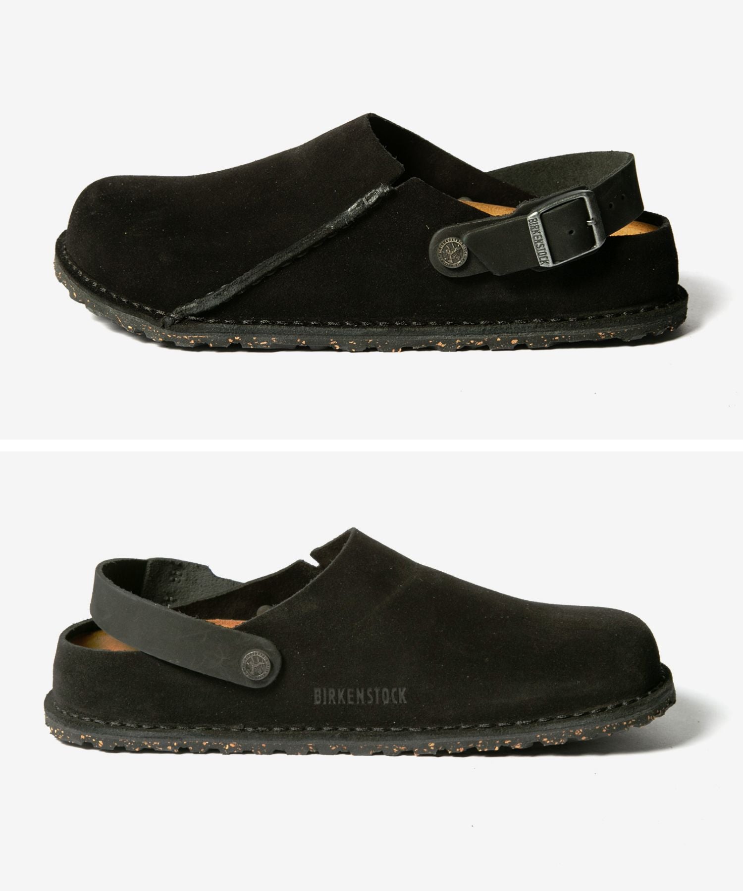 ビルケンシュトック BIRKENSTOCK ビルケンシュトック BIRKENSTOCK Lutry Premium Suede ルトリー プレミアム スエード Regular レギュラー Narrow ナロー （ブラック（ナロー）） ブラック（ナロー）