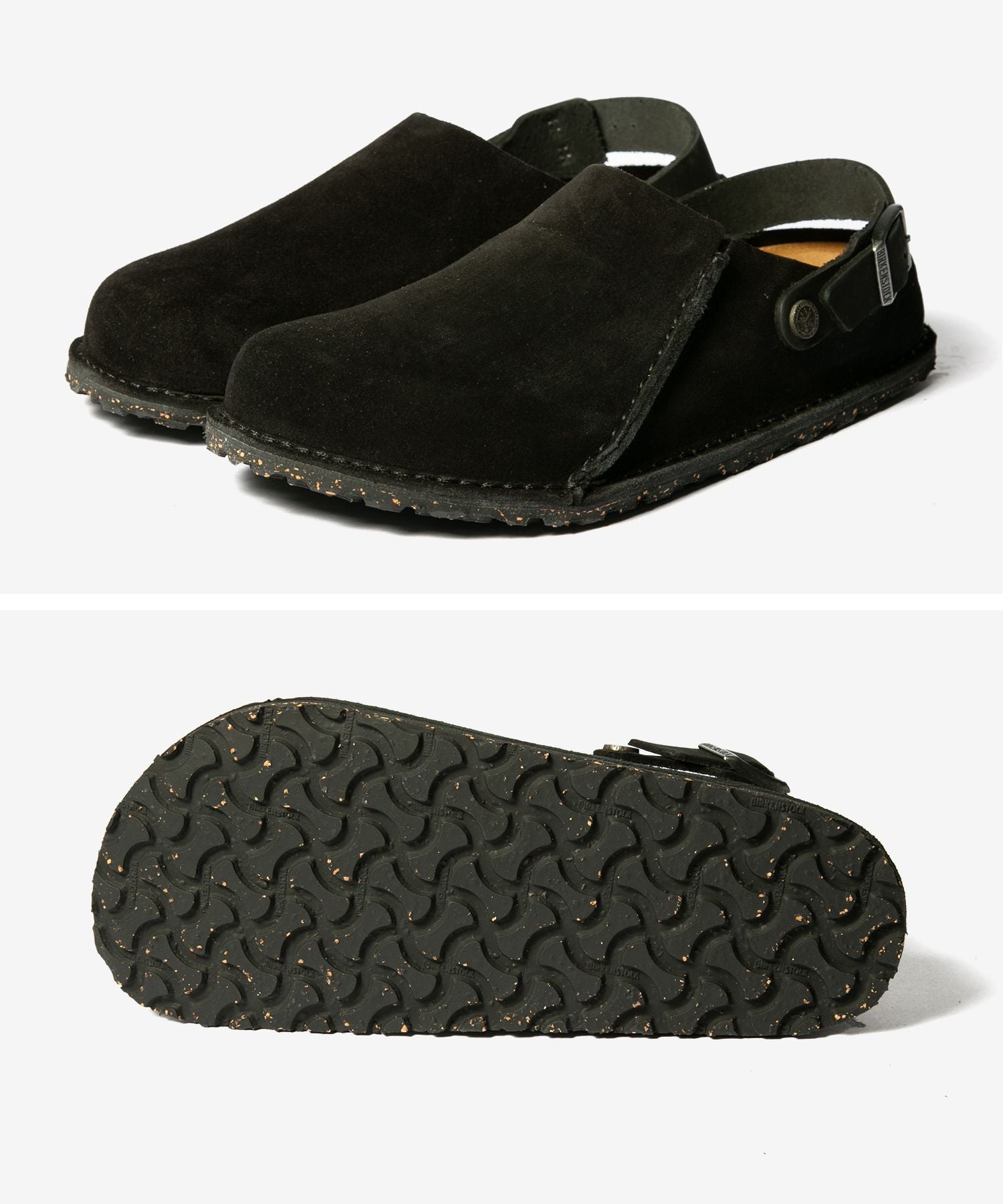 ビルケンシュトック BIRKENSTOCK ビルケンシュトック BIRKENSTOCK Lutry Premium Suede ルトリー プレミアム スエード Regular レギュラー Narrow ナロー （ブラック（ナロー）） ブラック（ナロー）