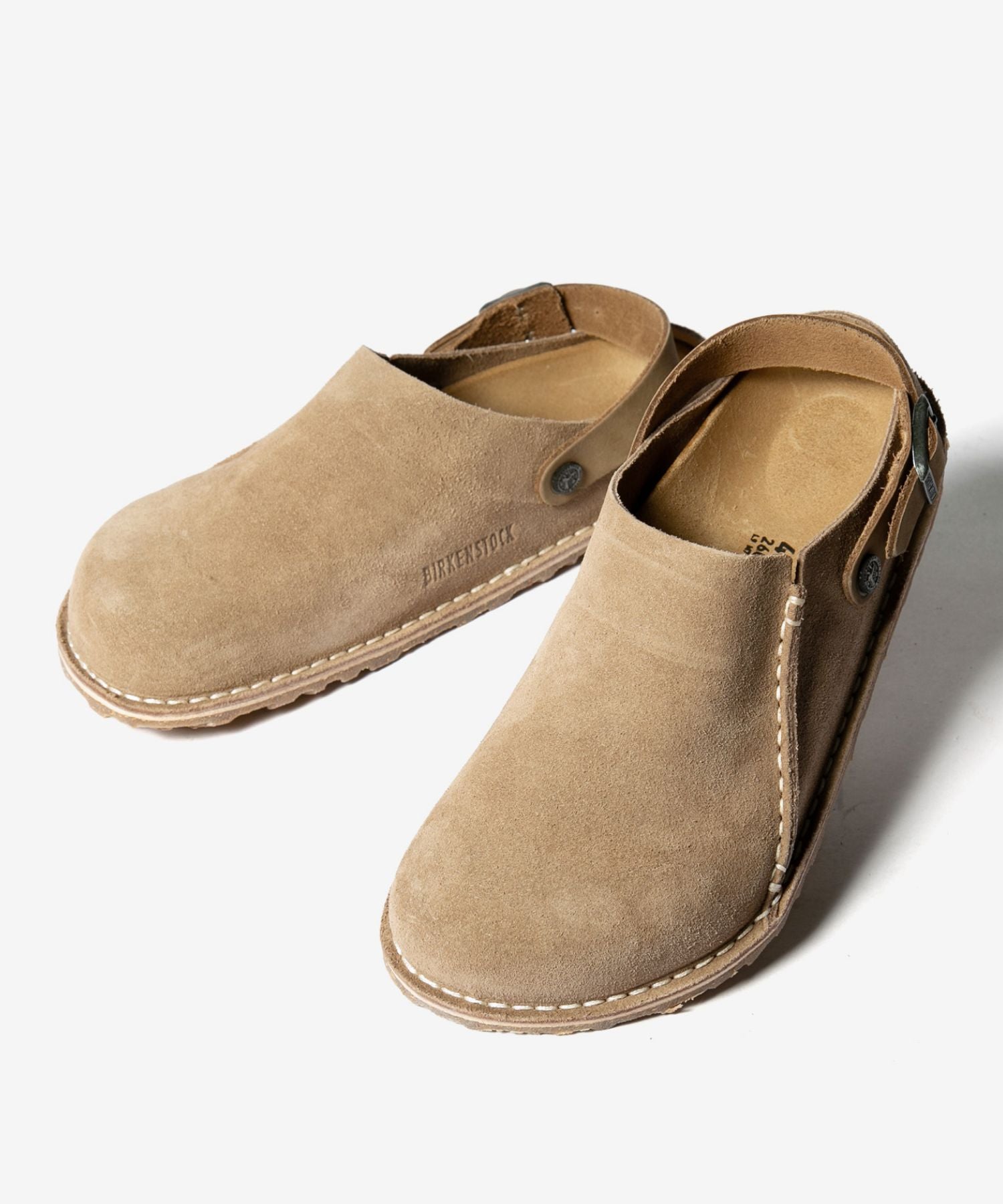 ビルケンシュトック BIRKENSTOCK ビルケンシュトック BIRKENSTOCK Lutry Premium Suede ルトリー プレミアム スエード Regular レギュラー Narrow ナロー （グレートープ（ナロー）） グレートープ（ナロー）