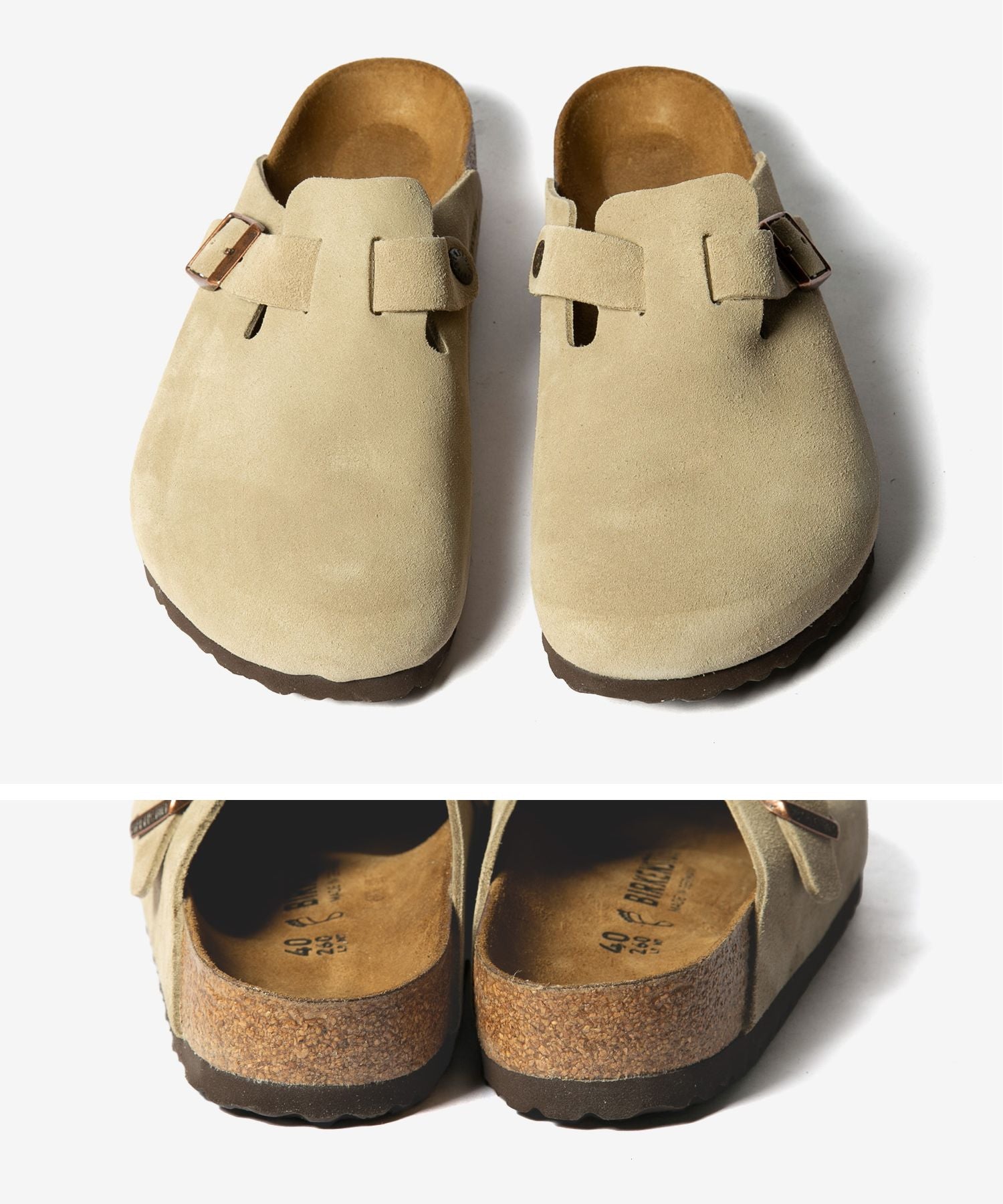 ビルケンシュトック BIRKENSTOCK ビルケンシュトック BIRKENSTOCK Boston ボストン Regular レギュラー Narrow ナロー コンフォートサンダル