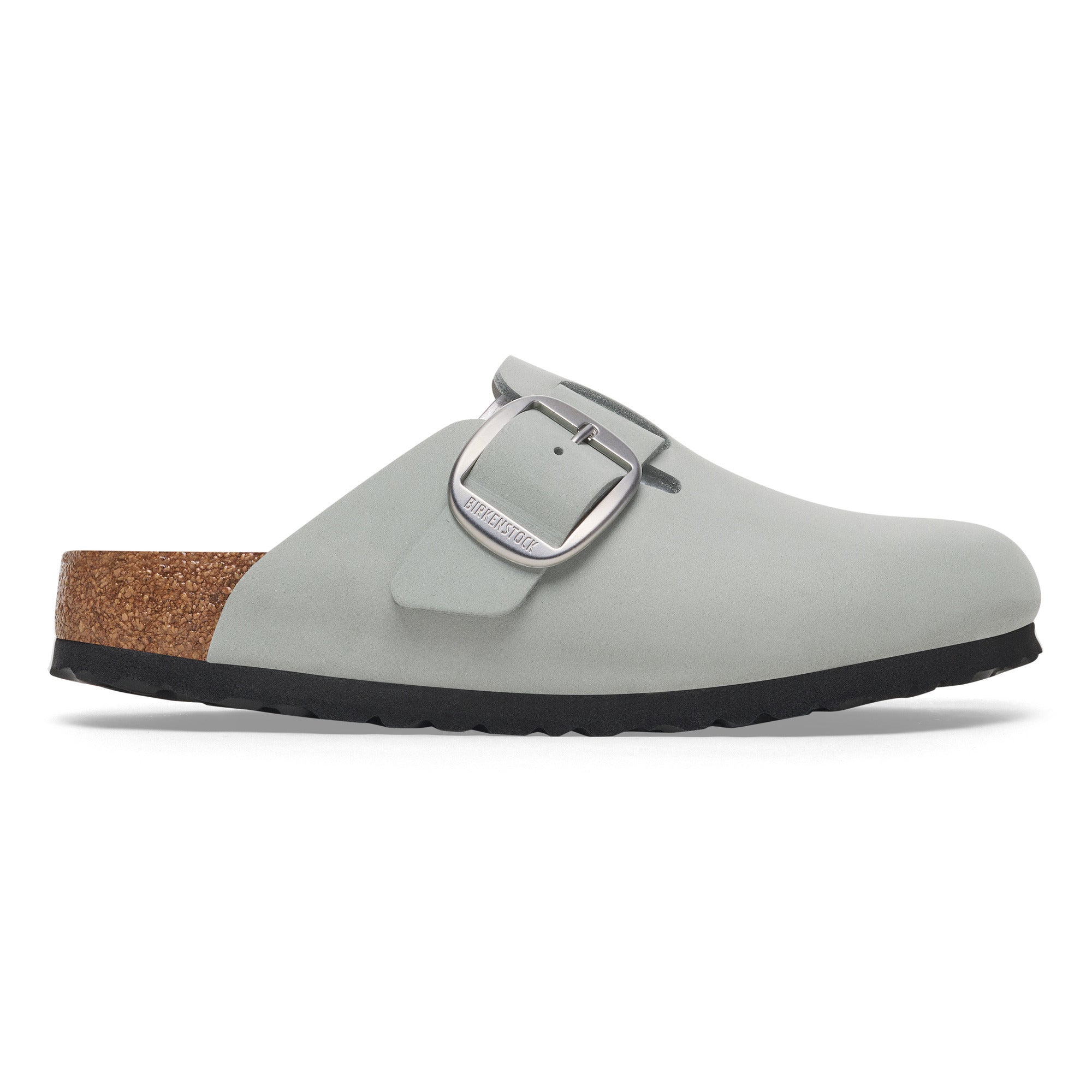 ビルケンシュトック BIRKENSTOCK Boston Big Buckle / ボストン ビッグバックル ヌバックレザー 【ナロー幅】 WOMEN （ピュアセージ） ピュアセージ