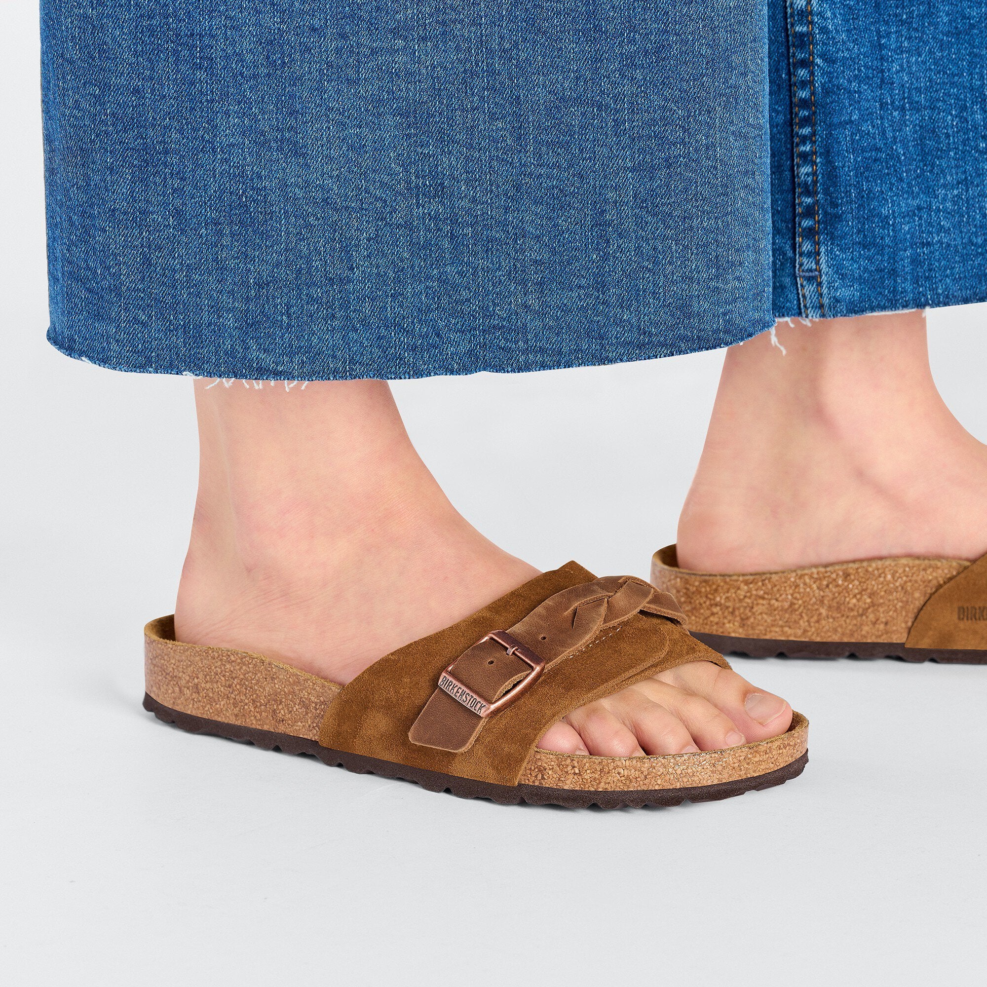 BIRKENSTOCK BIRKENSTOCK Oita Braided / Oita Braided Suede Leather 【Narrow Width】 WOMEN