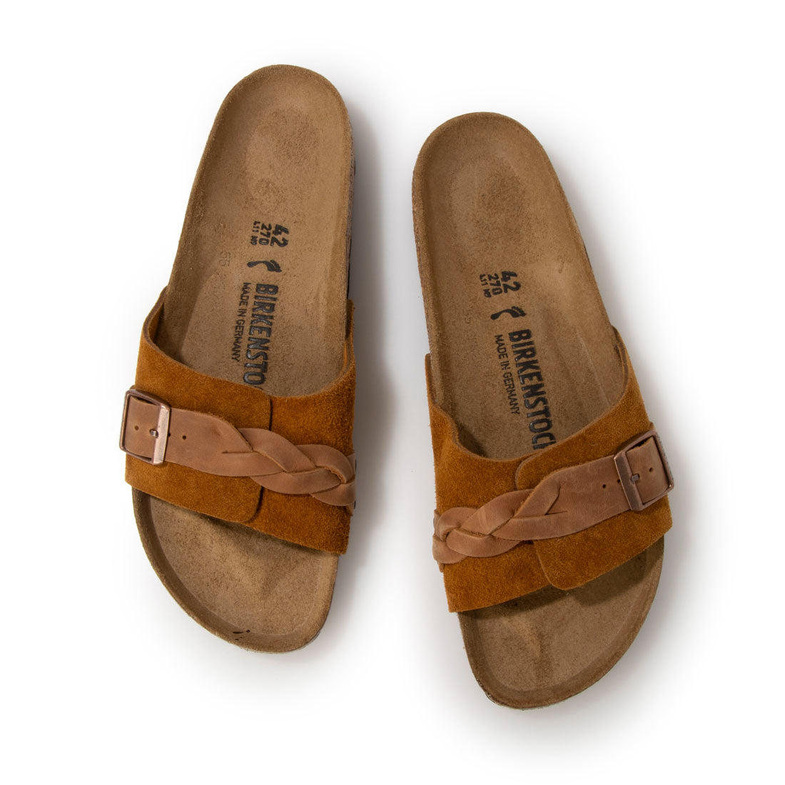 BIRKENSTOCK BIRKENSTOCK Oita Braided / Oita Braided Suede Leather 【Narrow Width】 WOMEN
