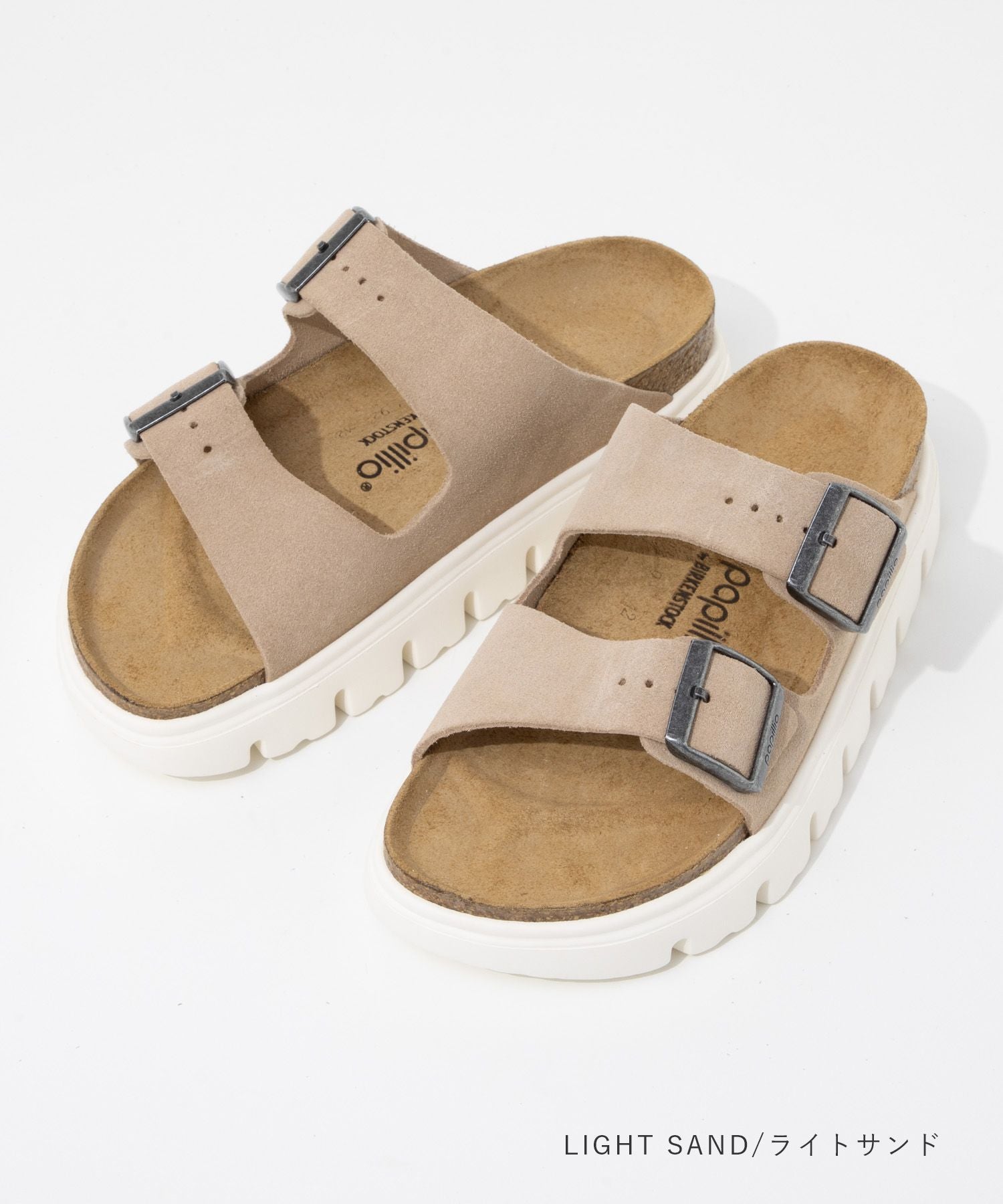 ビルケンシュトック BIRKENSTOCK ビルケンシュトック BIRKENSTOCK ARIZONA CHUNKY アリゾナ チャンキー SUEDE LEATHER SANDAL スエードレザー サンダル 1024950 （LIGHT ROSE/ライトローズ） LIGHT ROSE/ライトローズ