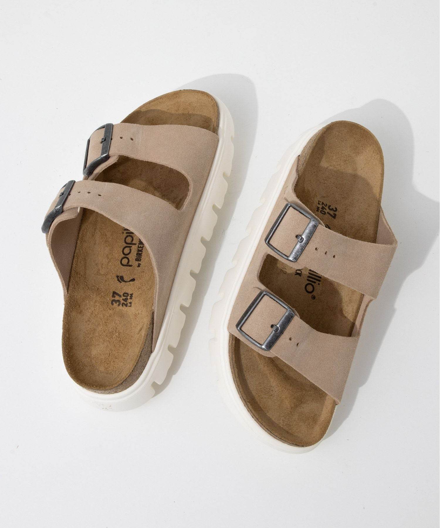 ビルケンシュトック BIRKENSTOCK ビルケンシュトック BIRKENSTOCK ARIZONA CHUNKY アリゾナ チャンキー SUEDE LEATHER SANDAL スエードレザー サンダル 1024950 （LIGHT ROSE/ライトローズ） LIGHT ROSE/ライトローズ