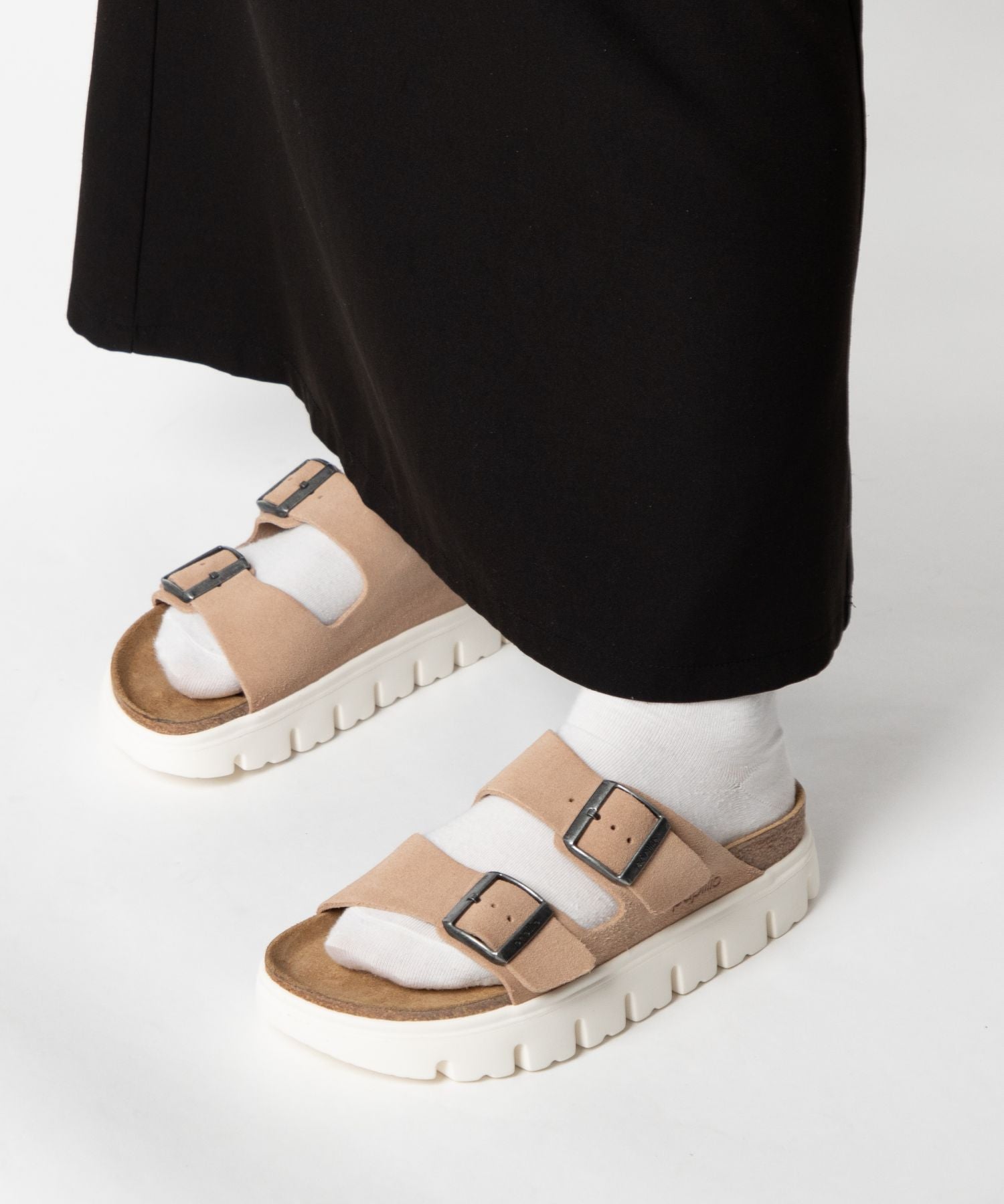 ビルケンシュトック BIRKENSTOCK ビルケンシュトック BIRKENSTOCK ARIZONA CHUNKY アリゾナ チャンキー SUEDE LEATHER SANDAL スエードレザー サンダル 1024950 （LIGHT ROSE/ライトローズ） LIGHT ROSE/ライトローズ