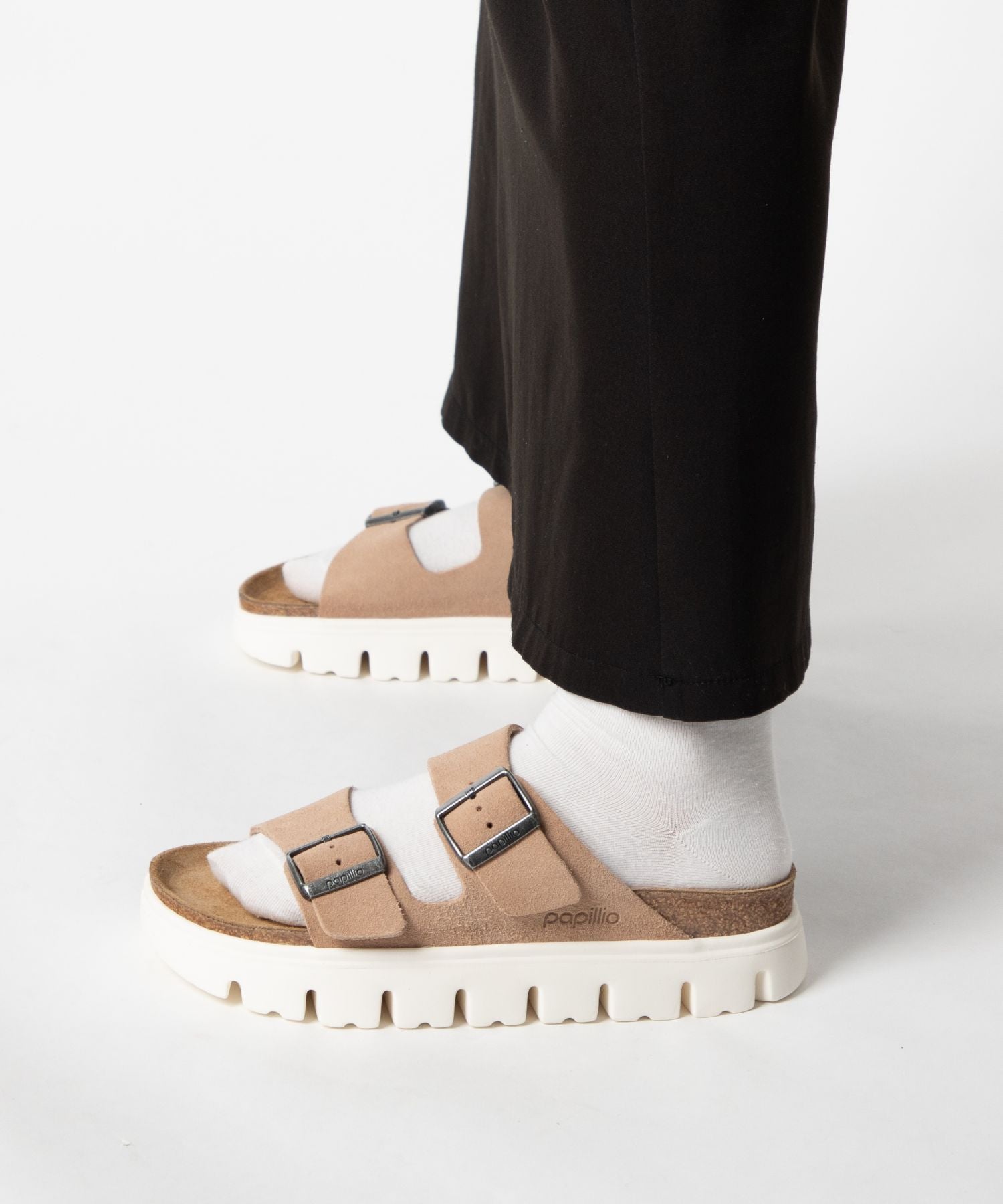 ビルケンシュトック BIRKENSTOCK ビルケンシュトック BIRKENSTOCK ARIZONA CHUNKY アリゾナ チャンキー SUEDE LEATHER SANDAL スエードレザー サンダル 1024950 （LIGHT ROSE/ライトローズ） LIGHT ROSE/ライトローズ