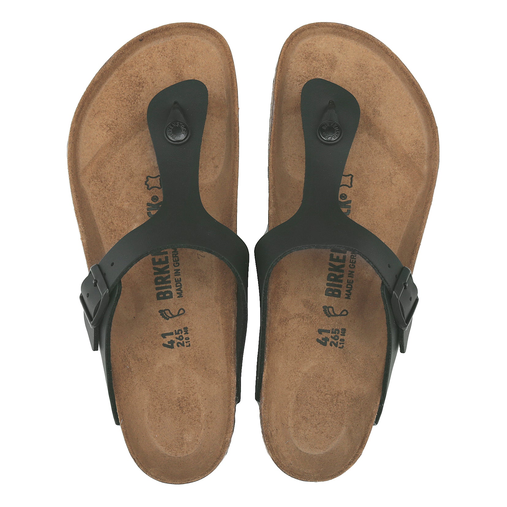 ビルケンシュトック BIRKENSTOCK gizeh birko flor ギゼ ビルコフロー レディース メンズ サンダル トングサンダル （ブラック） ブラック