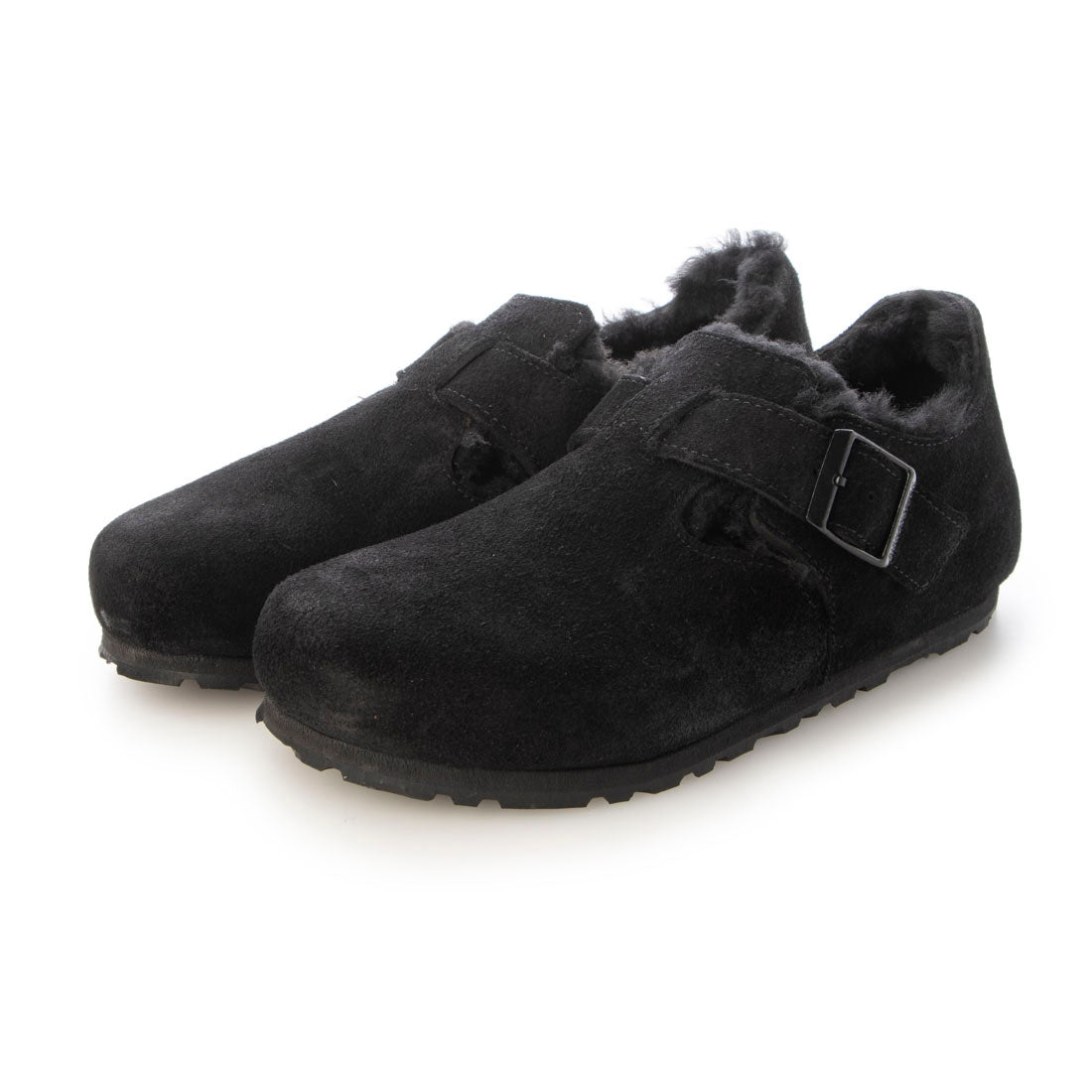 ビルケンシュトック BIRKENSTOCK レディース シューズ London Shearlin 【ナロー幅】,ブラック