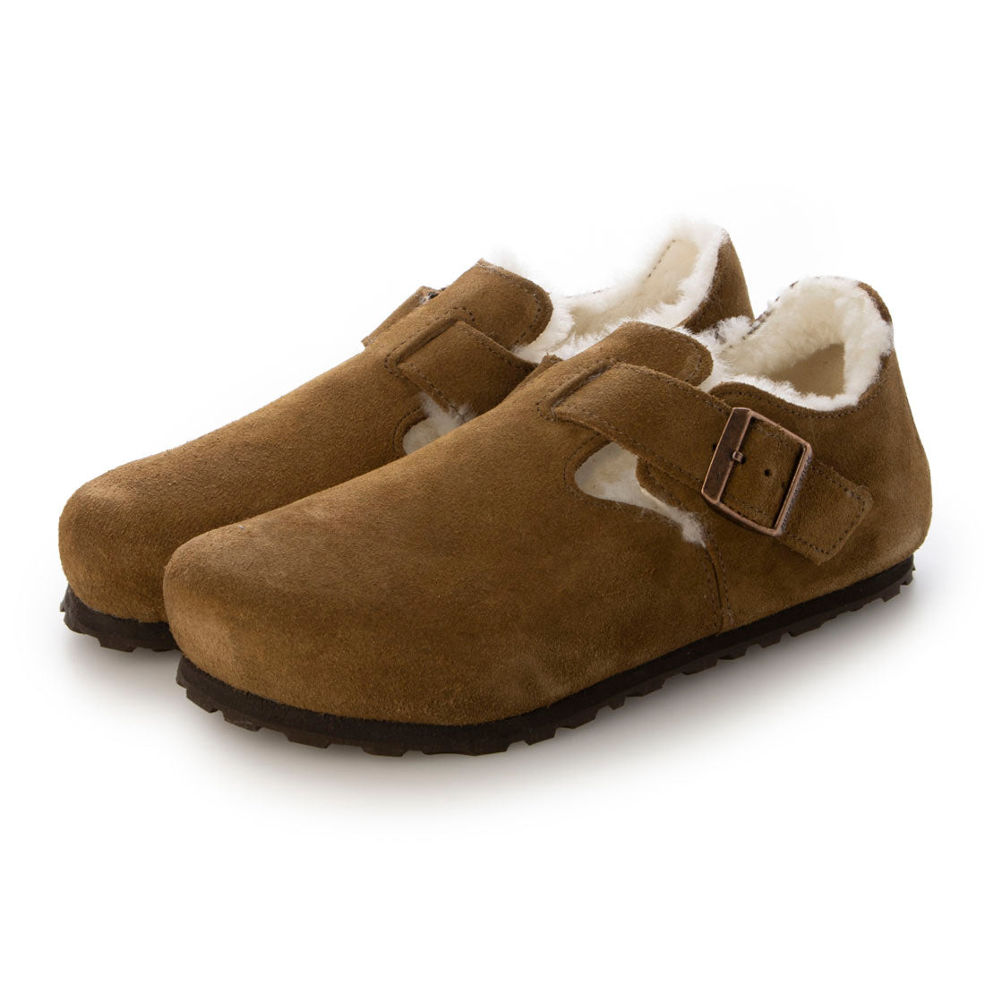ビルケンシュトック BIRKENSTOCK レディース シューズ London Shearlin 【ナロー幅】,ブラウン