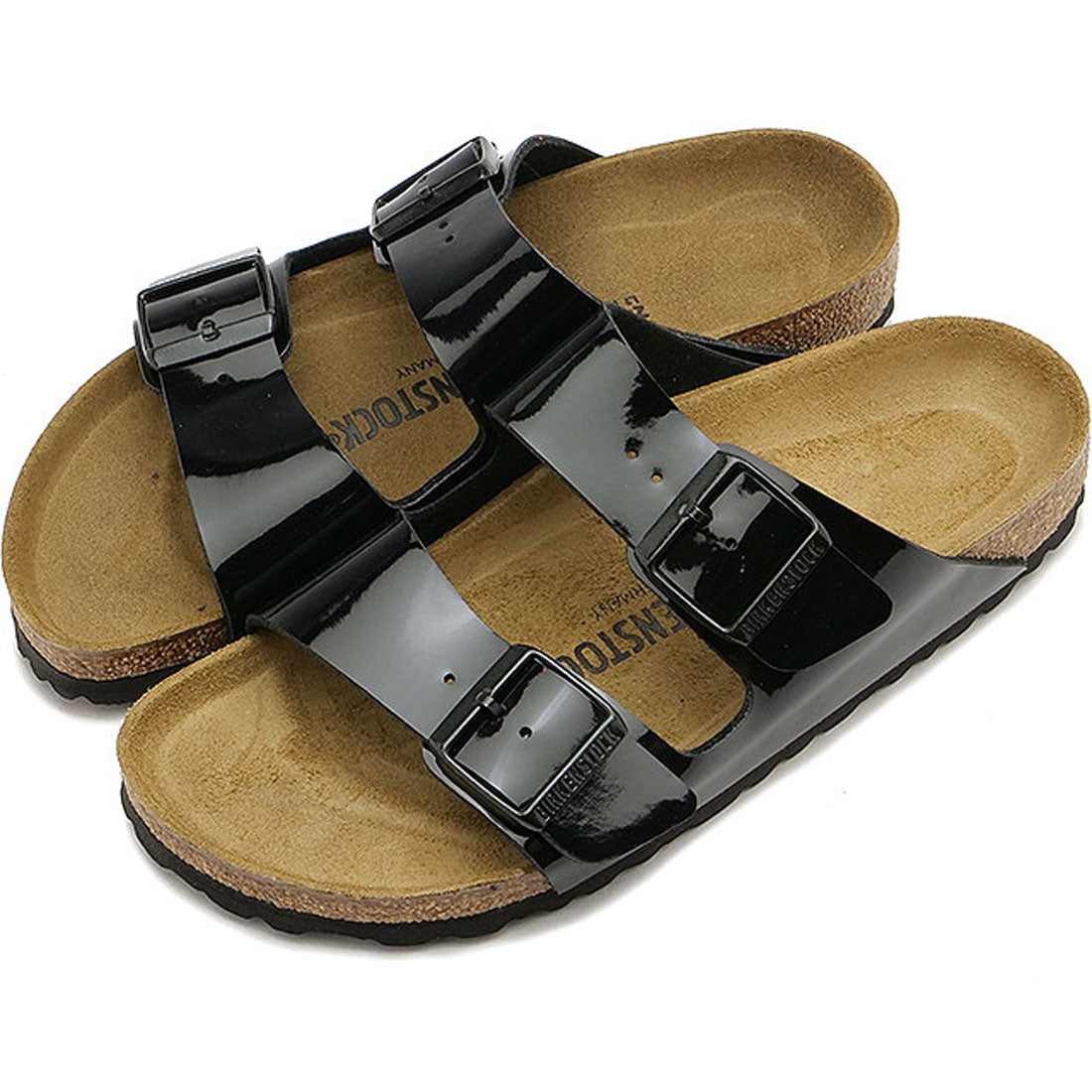ビルケンシュトック BIRKENSTOCK ARIZONA BS BLACK | BIRKO-FLOR-PATENT [1005292] （BLACK） BLACK
