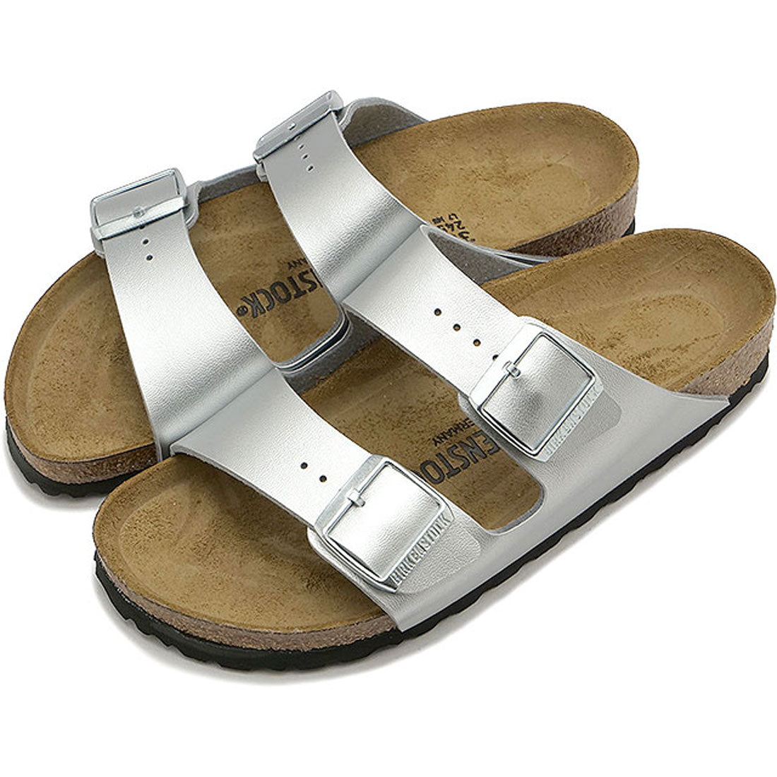 ビルケンシュトック BIRKENSTOCK ARIZONA BS SILVER | BIRKO-FLOR [1012283] （SILVER） SILVER