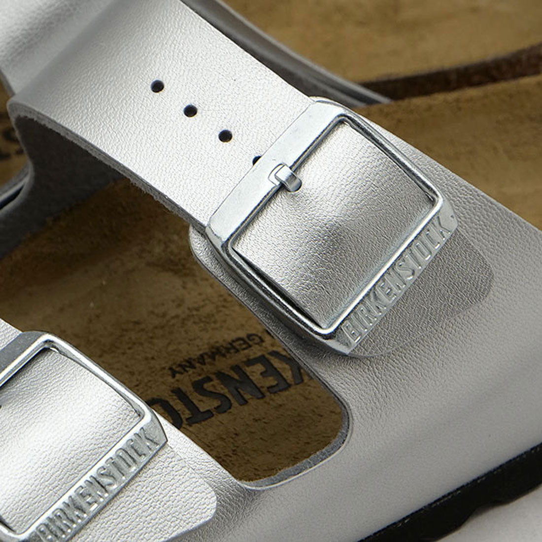 ビルケンシュトック BIRKENSTOCK ARIZONA BS SILVER | BIRKO-FLOR [1012283] （SILVER） SILVER